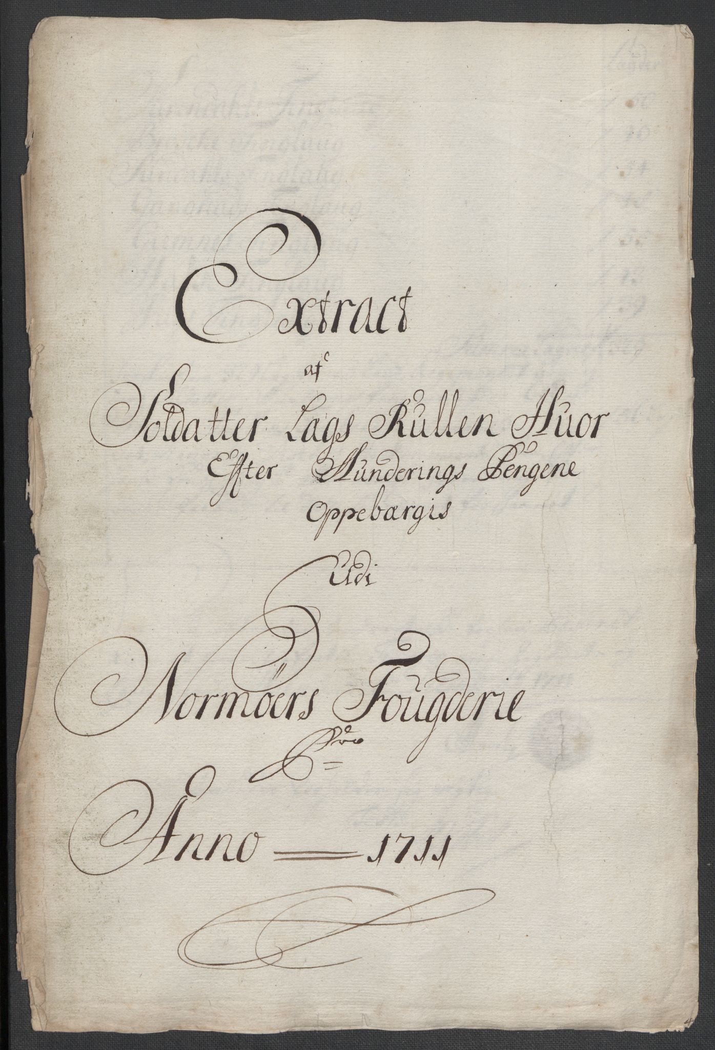 Rentekammeret inntil 1814, Reviderte regnskaper, Fogderegnskap, AV/RA-EA-4092/R56/L3745: Fogderegnskap Nordmøre, 1711, p. 79
