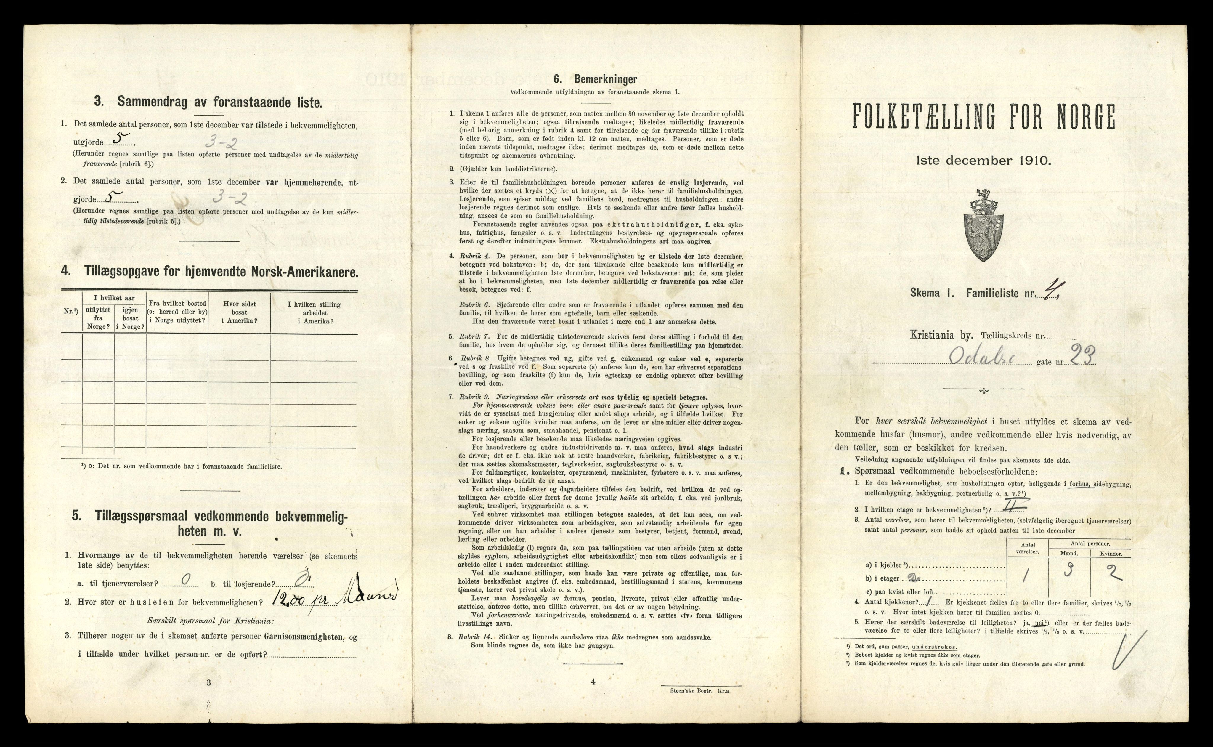 RA, 1910 census for Kristiania, 1910, p. 72749