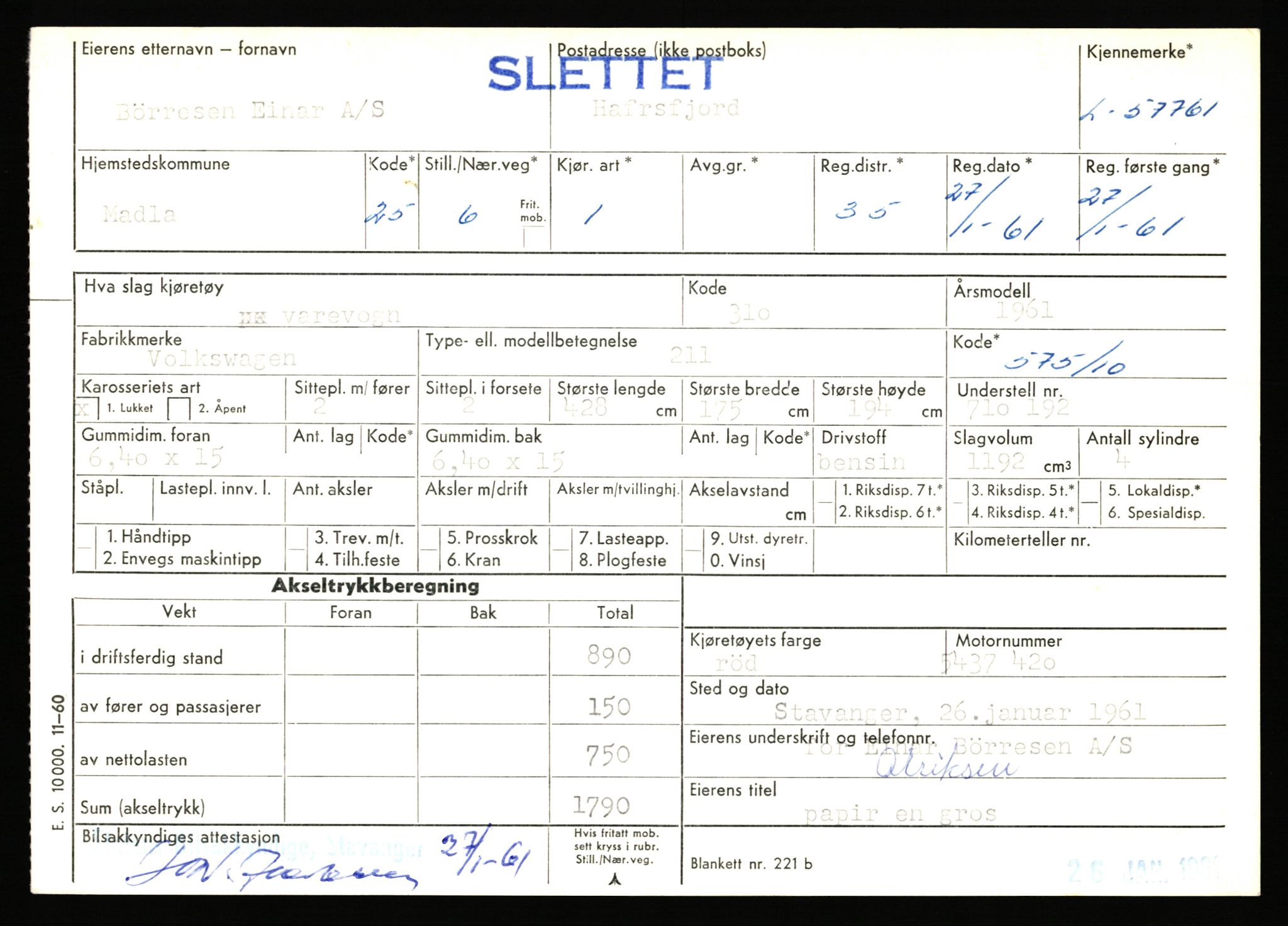 Stavanger trafikkstasjon, AV/SAST-A-101942/0/F/L0057: L-57200 - L-57999, 1930-1971, p. 1805