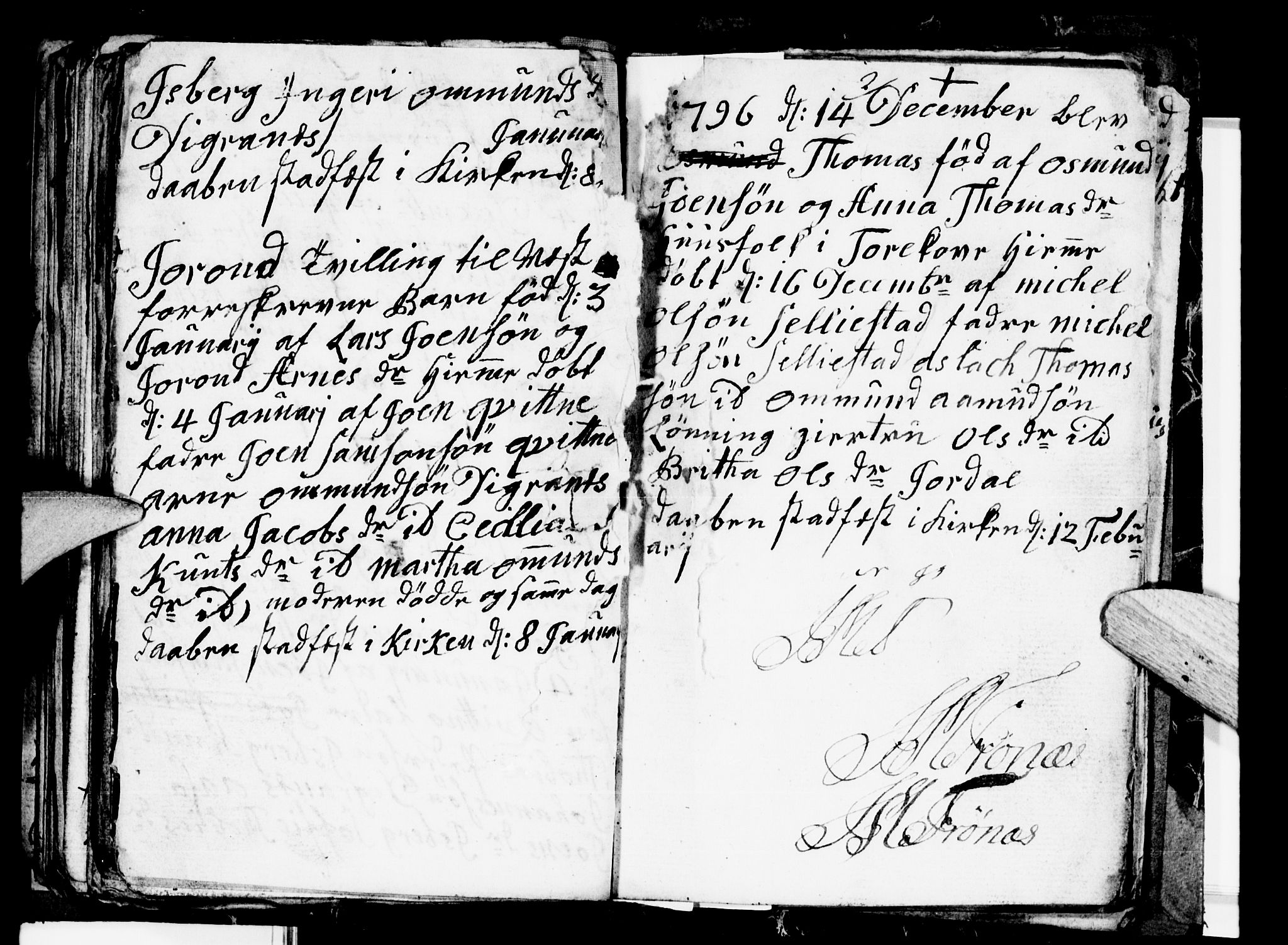 Odda Sokneprestembete, AV/SAB-A-77201/H/Hab: Parish register (copy) no. A 3, 1792-1797, p. 93