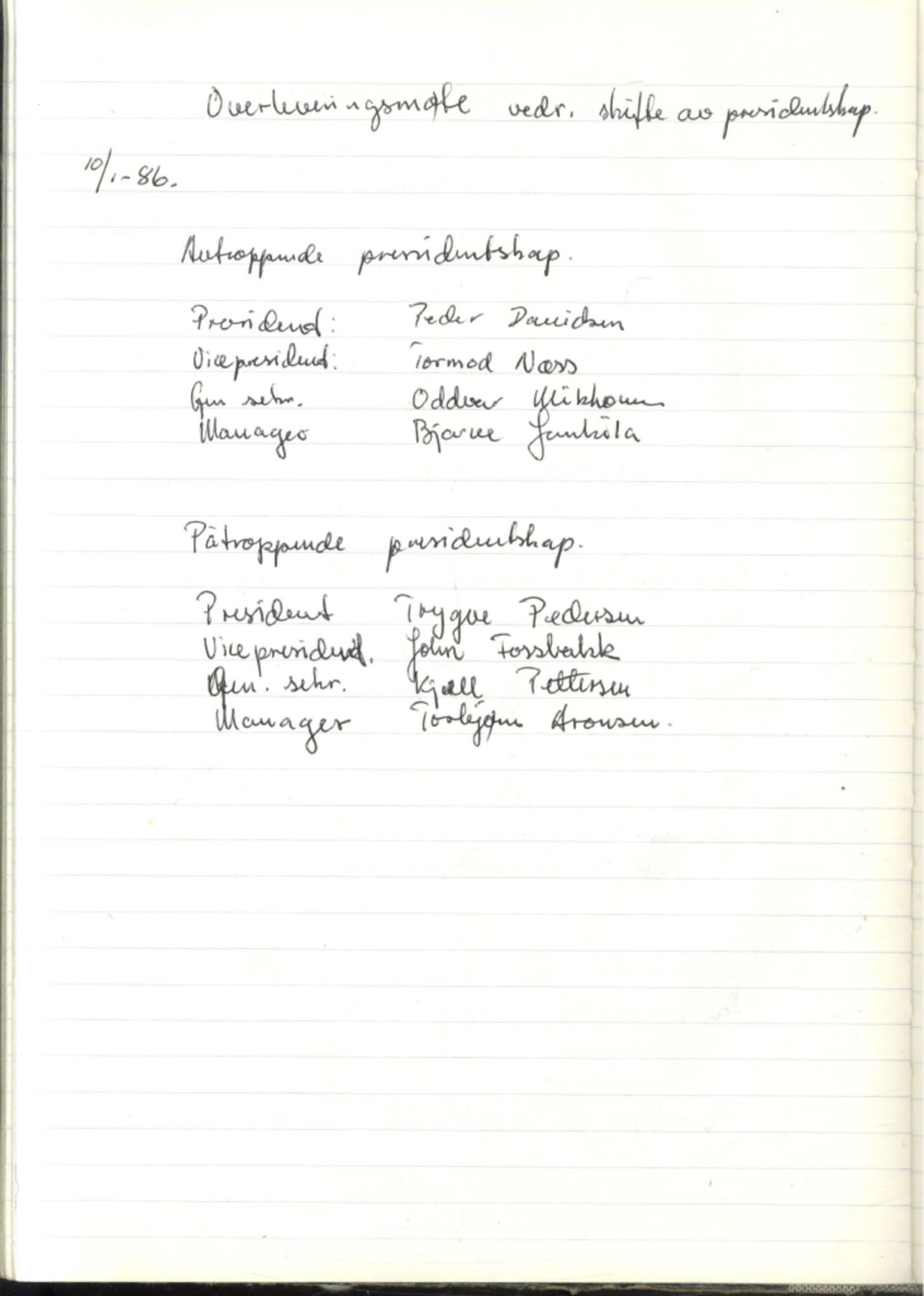 Norild Old Star Club, FMFB/A-1039/A/L0001: Møteprotokoll, 1978-1990, p. 90