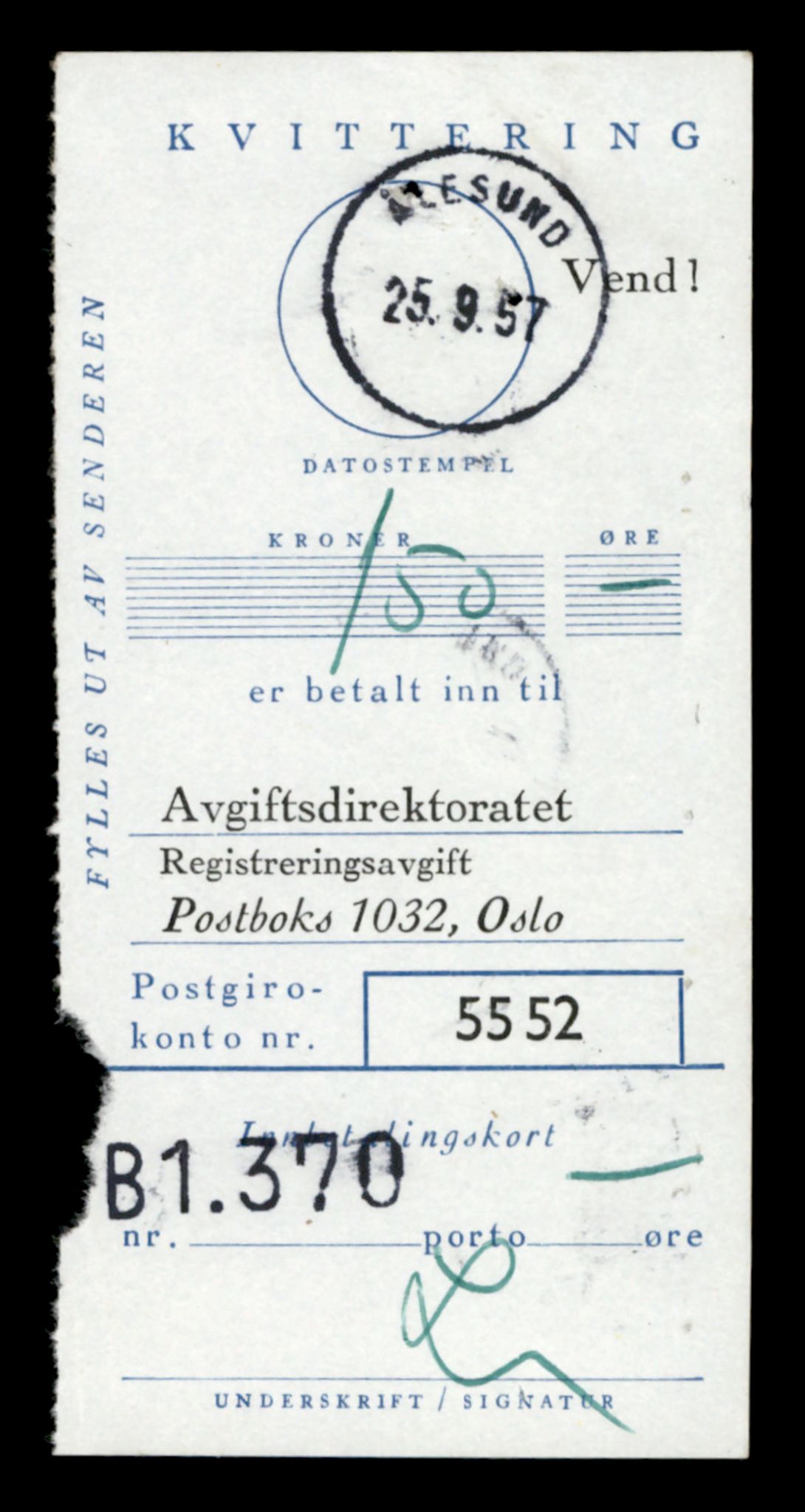 Møre og Romsdal vegkontor - Ålesund trafikkstasjon, AV/SAT-A-4099/F/Fe/L0025: Registreringskort for kjøretøy T 10931 - T 11045, 1927-1998, p. 1107