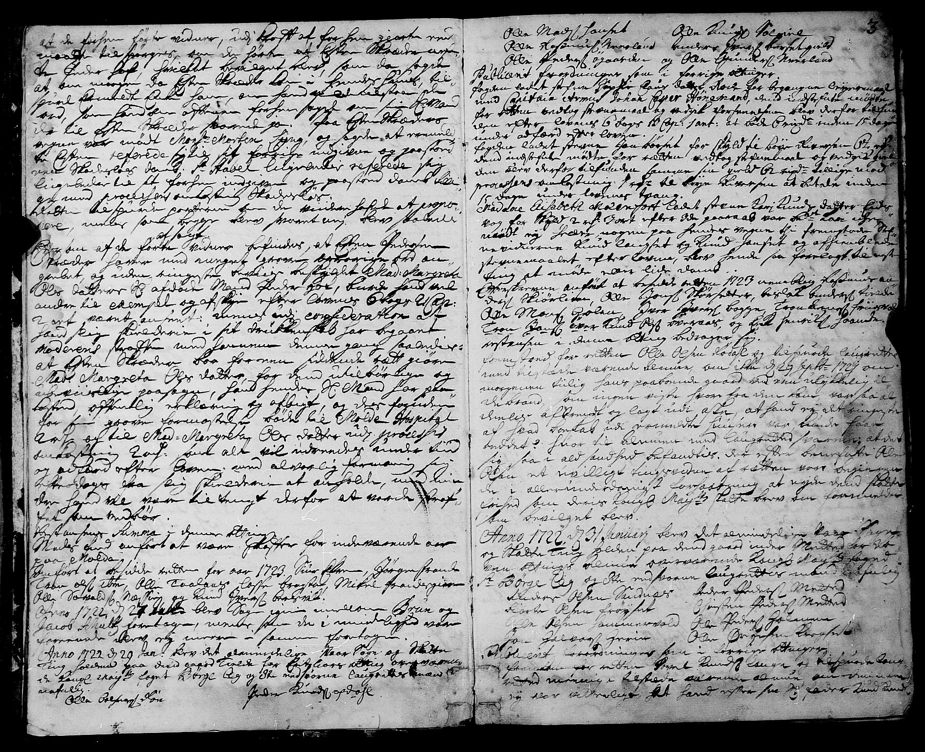 Romsdal sorenskriveri, SAT/A-4149/1/1/1A/L0009: Tingbok, 1722-1728, p. 2b-3a