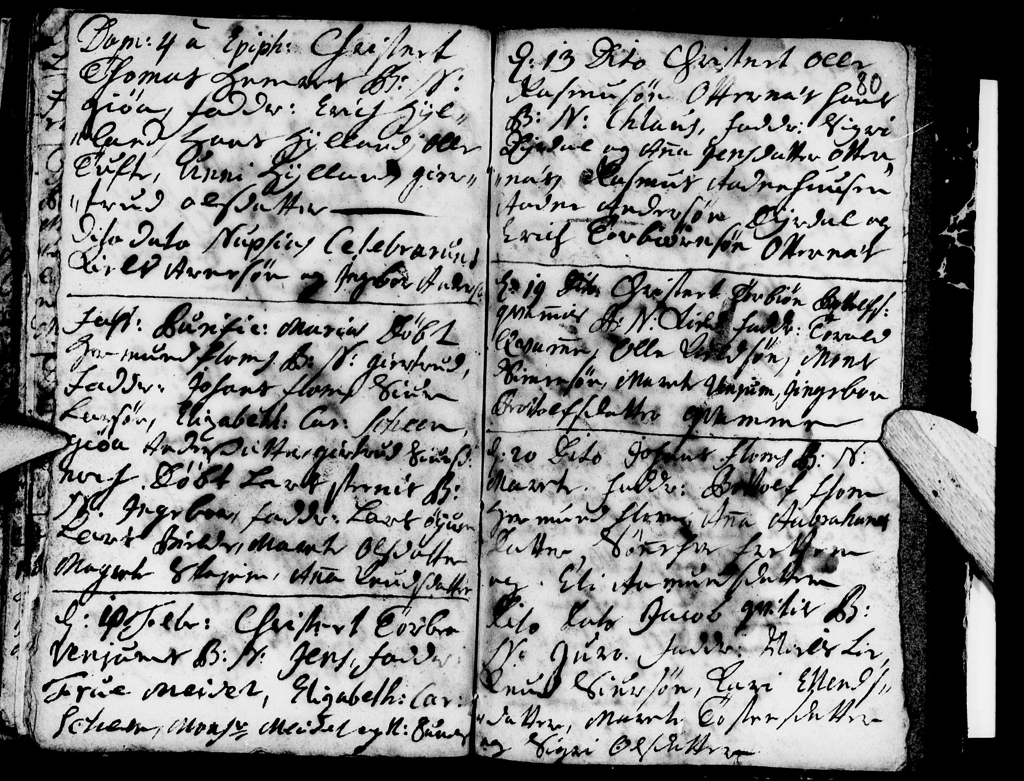 Aurland sokneprestembete, SAB/A-99937/H/Ha/Haa/L0001: Parish register (official) no. A 1, 1716-1734, p. 80