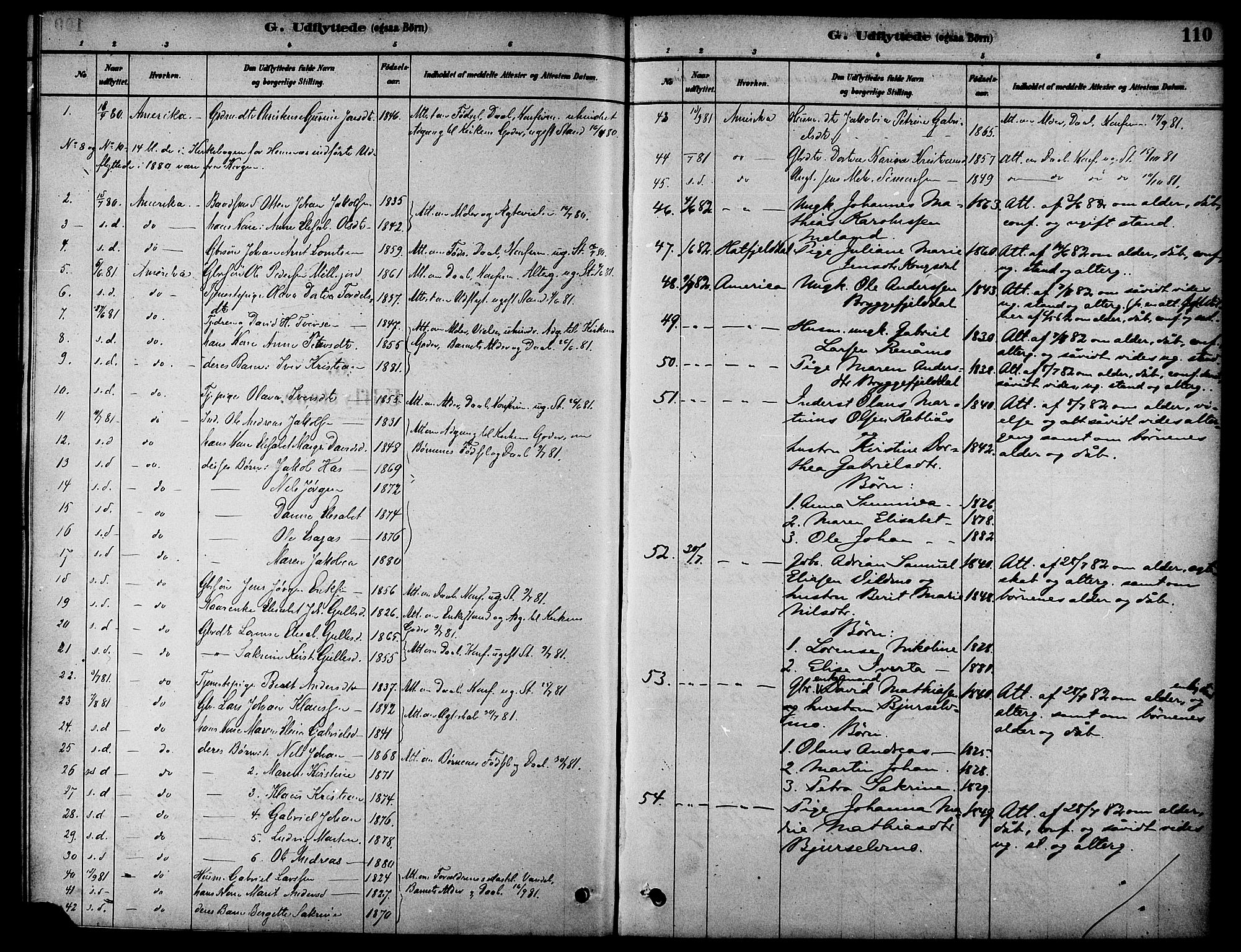 Ministerialprotokoller, klokkerbøker og fødselsregistre - Nordland, AV/SAT-A-1459/826/L0379: Parish register (official) no. 826A02, 1878-1895, p. 110