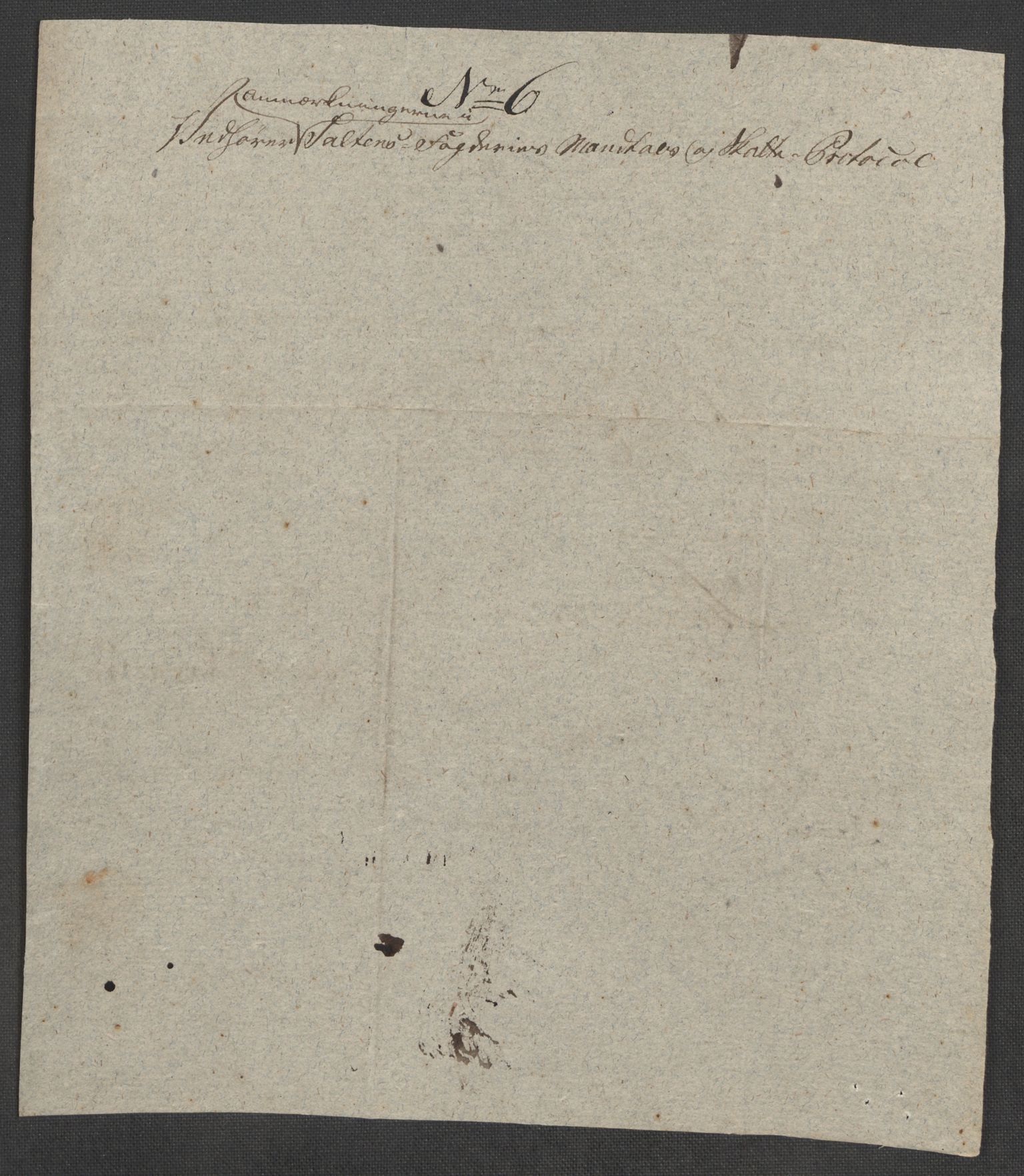 Rentekammeret inntil 1814, Reviderte regnskaper, Mindre regnskaper, AV/RA-EA-4068/Rf/Rfe/L0040: Ryfylke fogderi, Råbyggelaget fogderi, Salten fogderi, 1789, p. 343