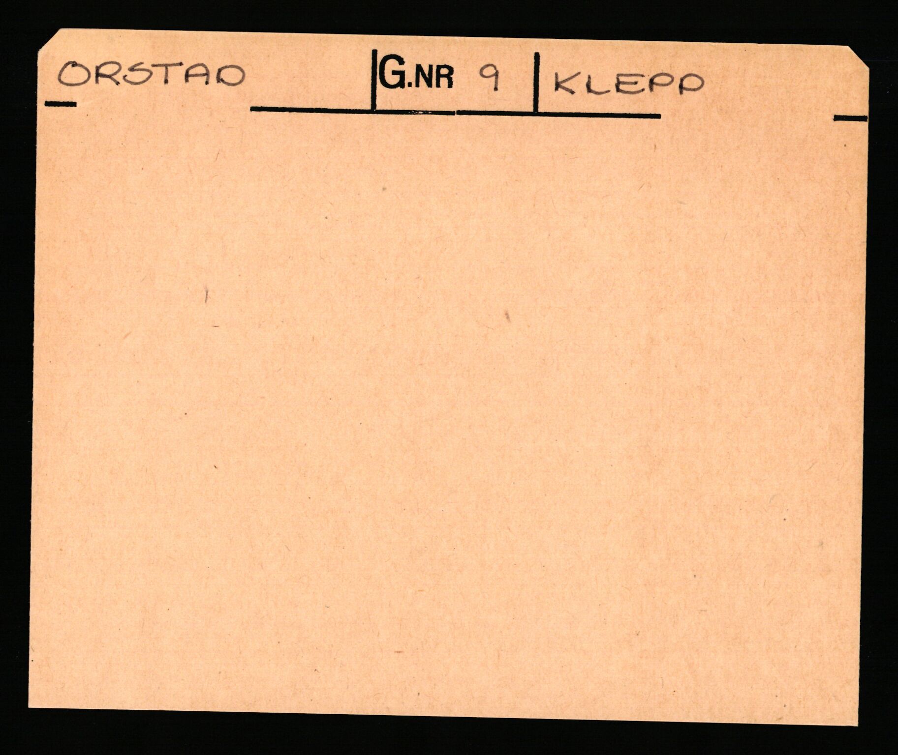 Statsarkivet i Stavanger, AV/SAST-A-101971/03/Y/Yk/L0031: Registerkort sortert etter gårdsnavn: Orstad - Refsland, 1750-1930, p. 1