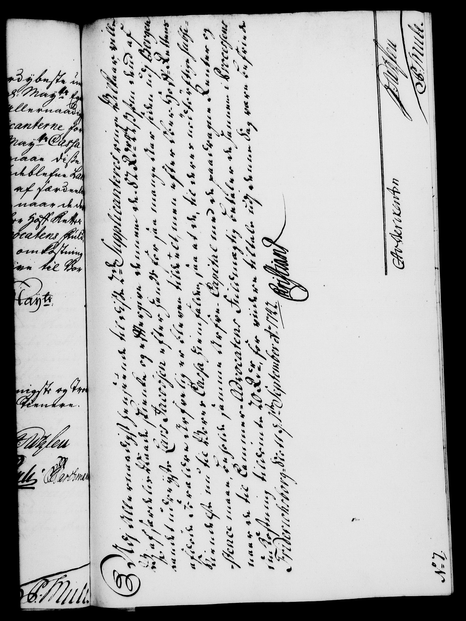 Rentekammeret, Kammerkanselliet, AV/RA-EA-3111/G/Gf/Gfa/L0025: Norsk relasjons- og resolusjonsprotokoll (merket RK 52.25), 1742, p. 532