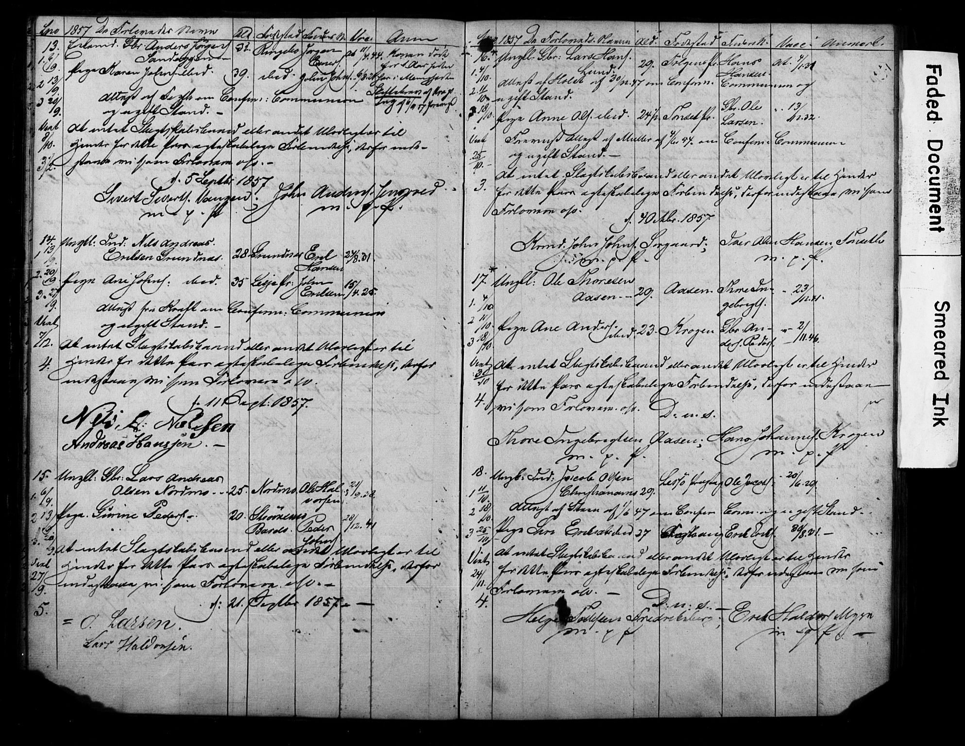Målselv sokneprestembete, AV/SATØ-S-1311/I/Id/L0037: Banns register no. 37, 1853-1870