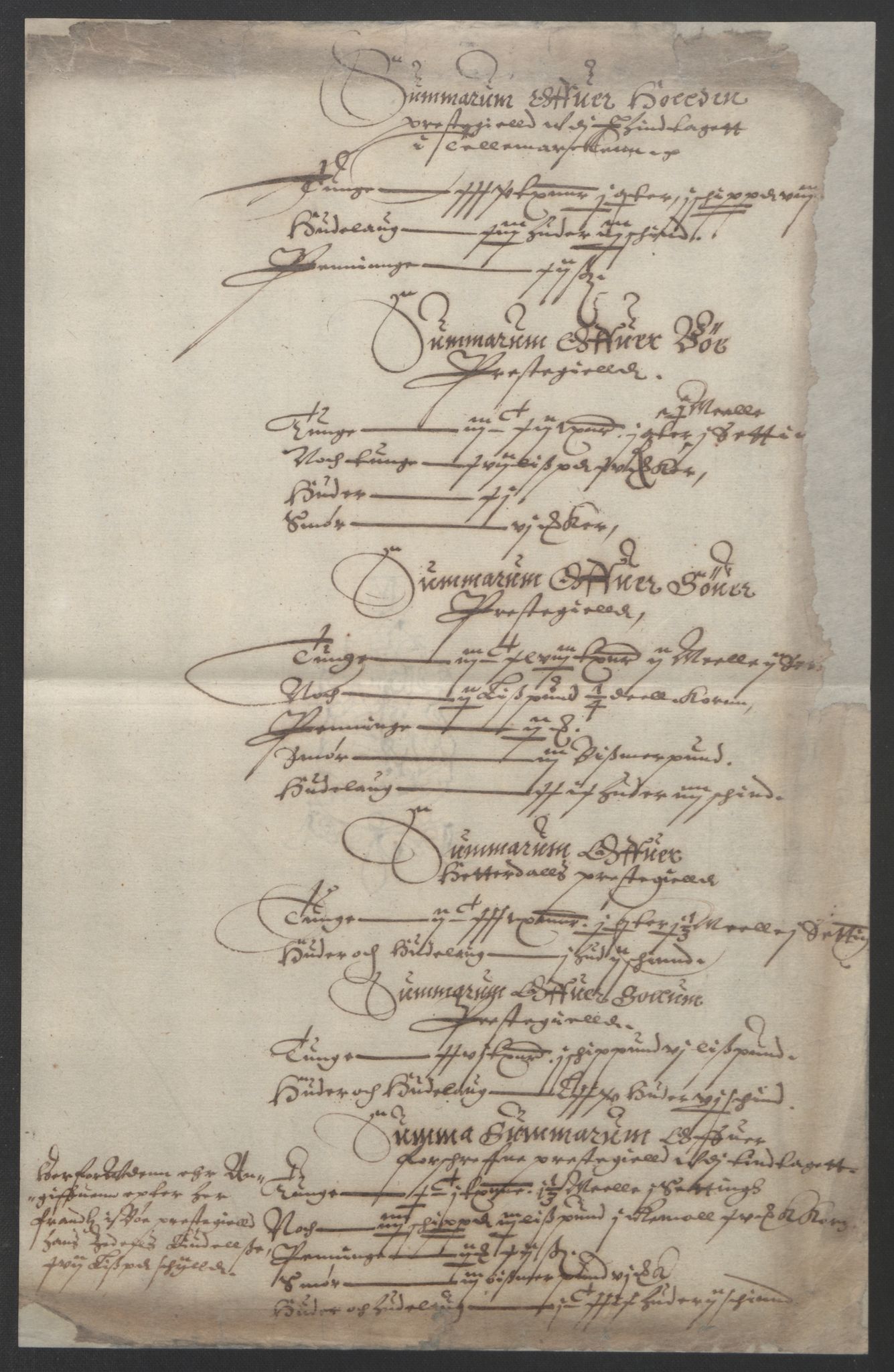 Stattholderembetet 1572-1771, RA/EA-2870/Ek/L0009/0002: Jordebøker til utlikning av rosstjeneste 1624-1626: / Odelsjordebøker for Bratsberg len, 1624, p. 53