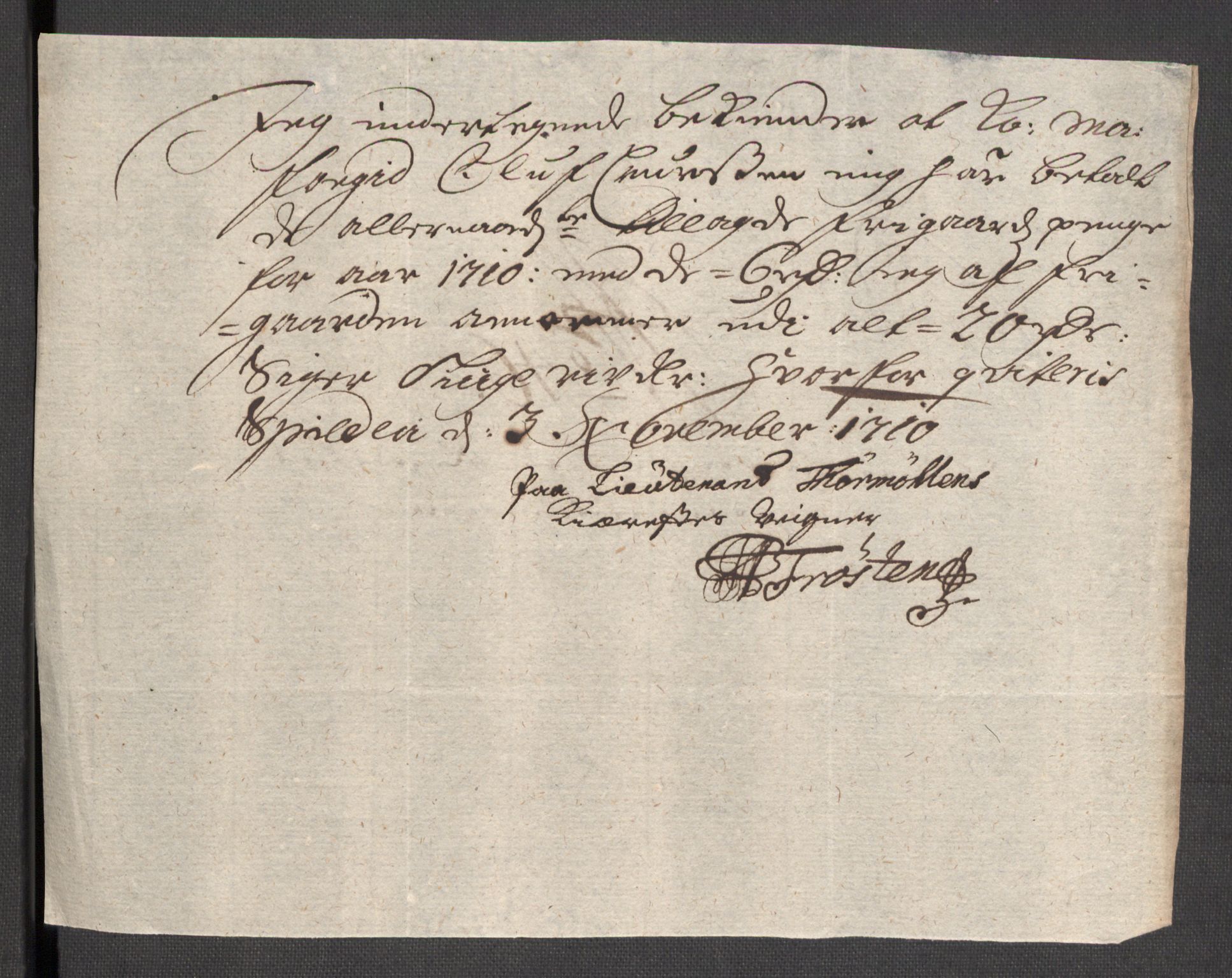 Rentekammeret inntil 1814, Reviderte regnskaper, Fogderegnskap, AV/RA-EA-4092/R48/L2986: Fogderegnskap Sunnhordland og Hardanger, 1709-1710, p. 588