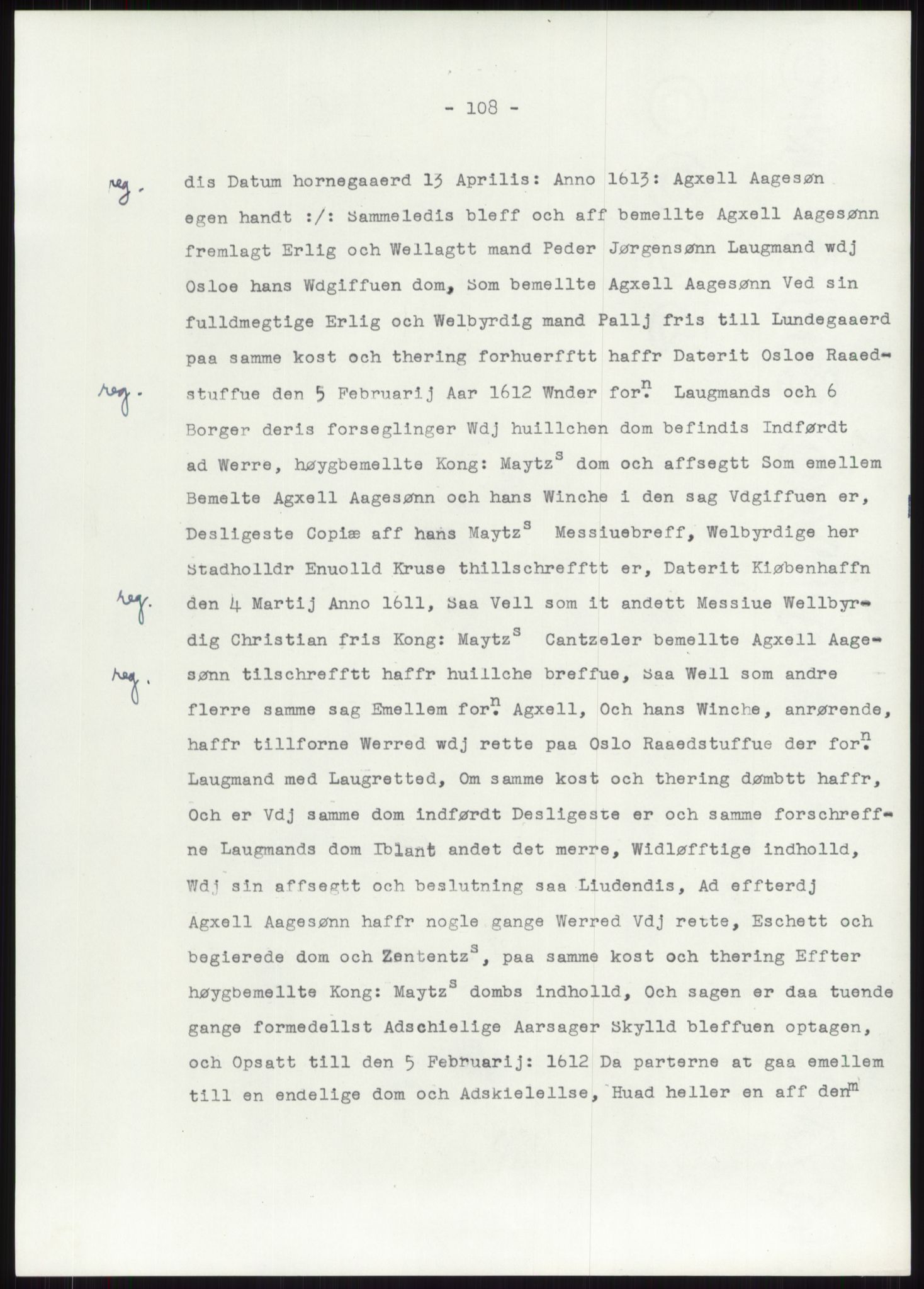 Samlinger til kildeutgivelse, Diplomavskriftsamlingen, AV/RA-EA-4053/H/Ha, p. 2529