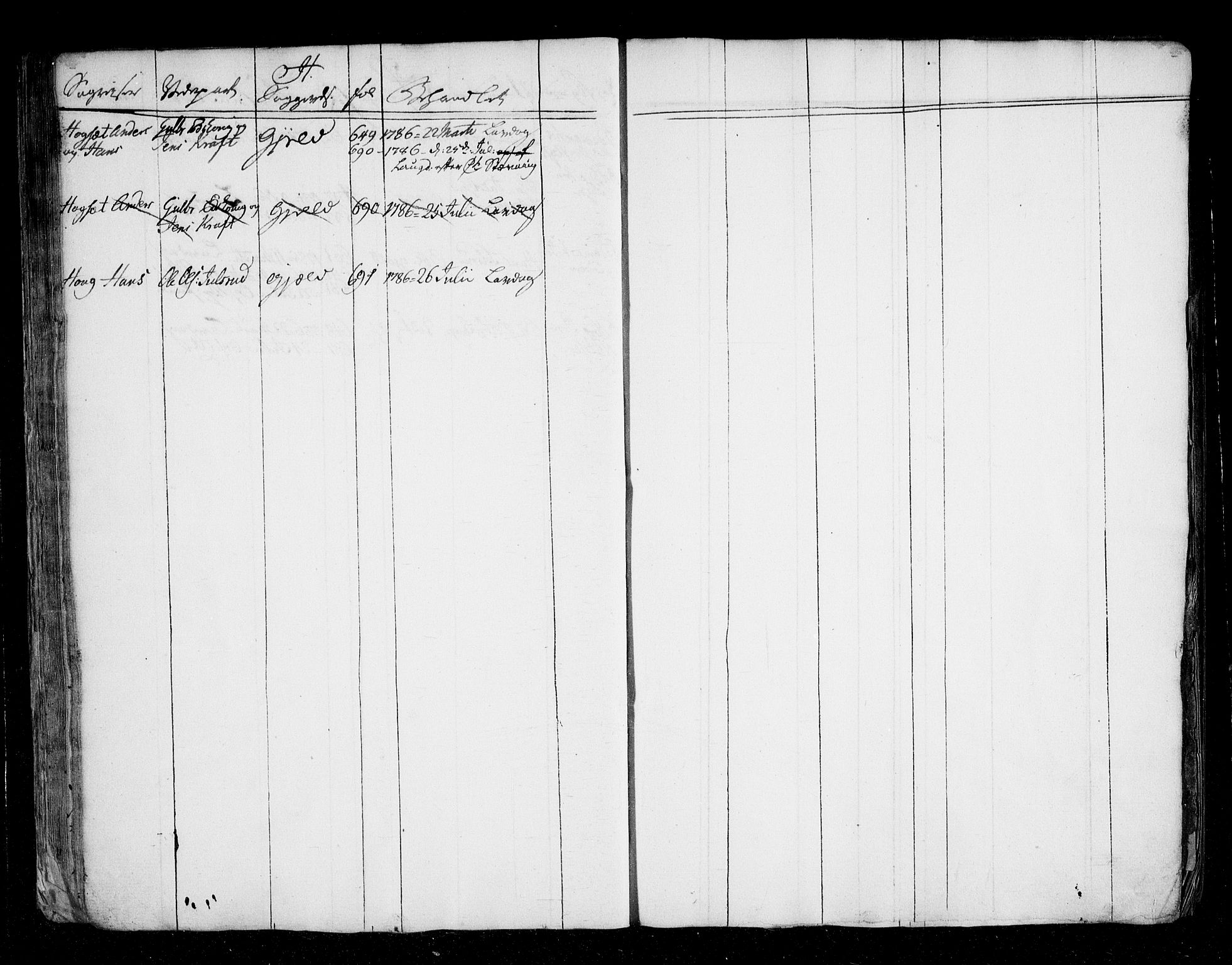 Øvre Romerike sorenskriveri, AV/SAO-A-10649/F/Fb/L0064: Register (64), 1771-1786
