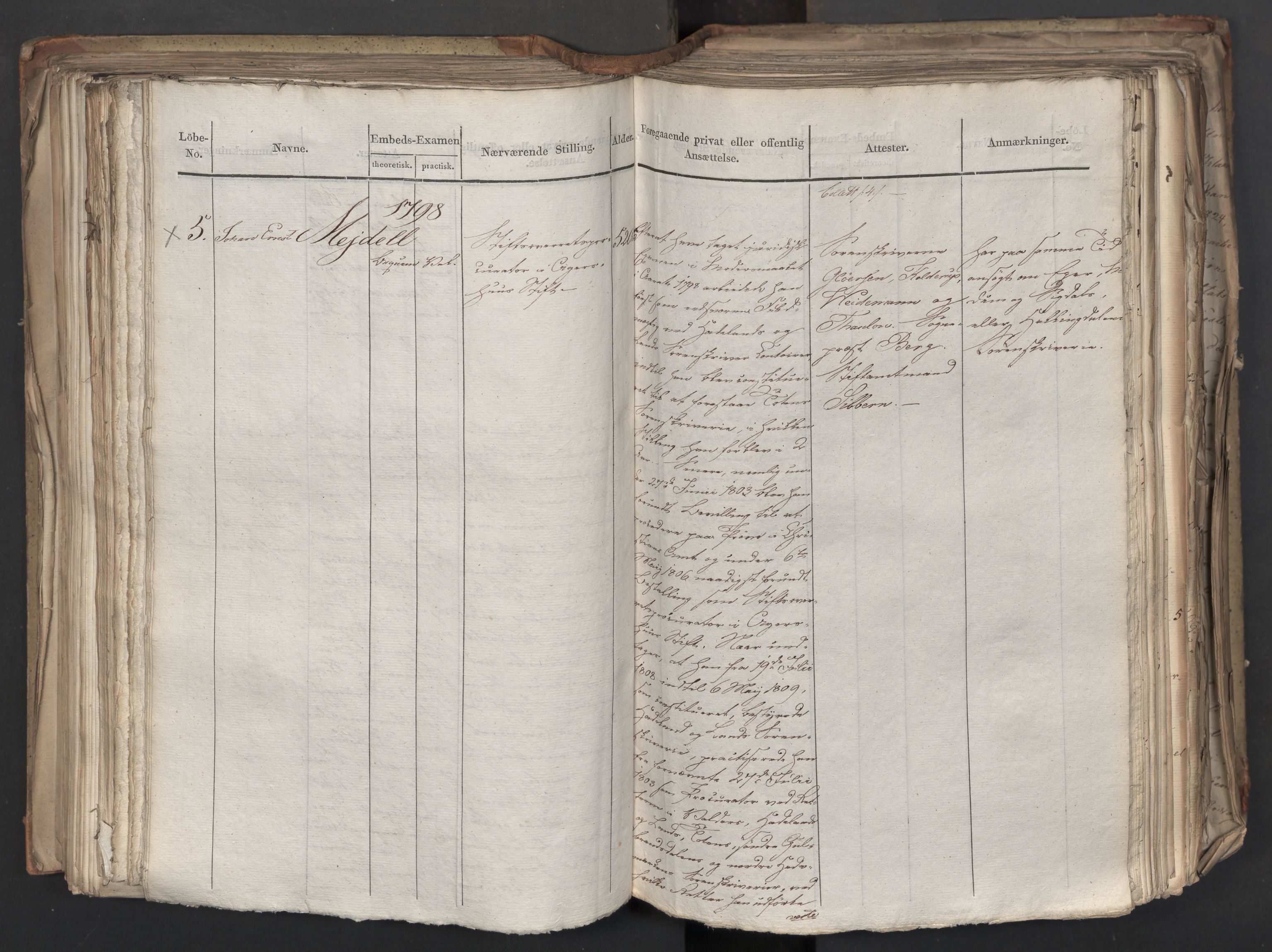 Statsrådsavdelingen i Stockholm, AV/RA-S-1003/D/Da/L0044: Regjeringsinnstillinger nr. 2846-3066, 1825, p. 250