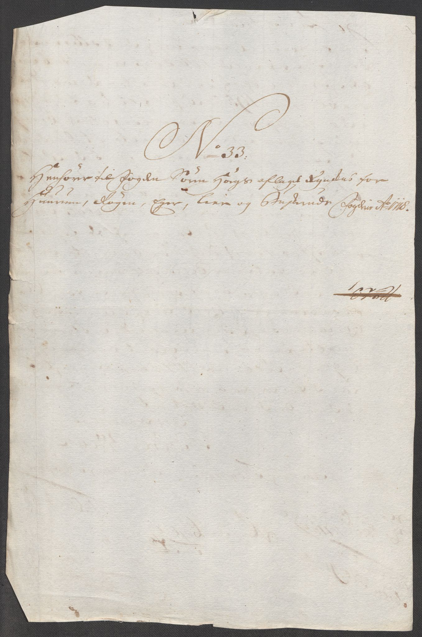 Rentekammeret inntil 1814, Reviderte regnskaper, Fogderegnskap, AV/RA-EA-4092/R31/L1712: Fogderegnskap Hurum, Røyken, Eiker, Lier og Buskerud, 1718, p. 194