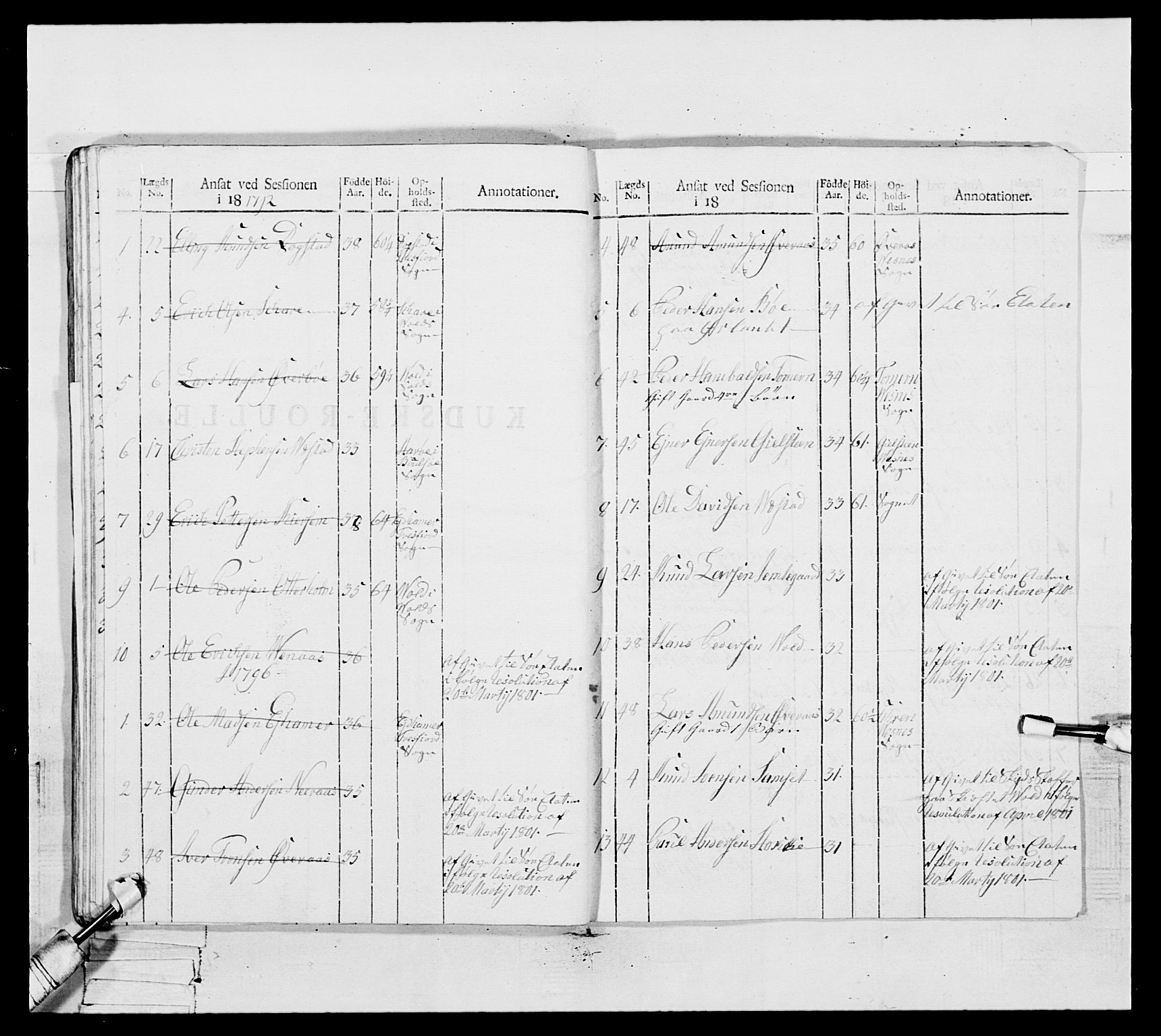 Generalitets- og kommissariatskollegiet, Det kongelige norske kommissariatskollegium, RA/EA-5420/E/Eh/L0082: 2. Trondheimske nasjonale infanteriregiment, 1804, p. 278