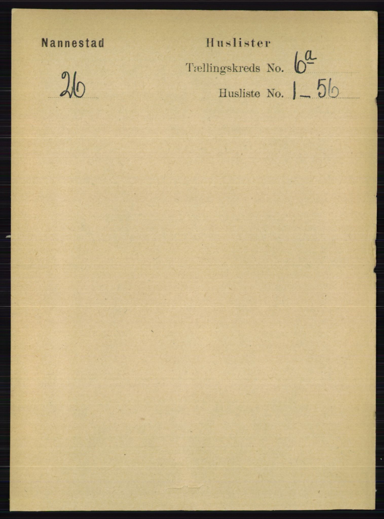 RA, 1891 census for 0238 Nannestad, 1891, p. 2998