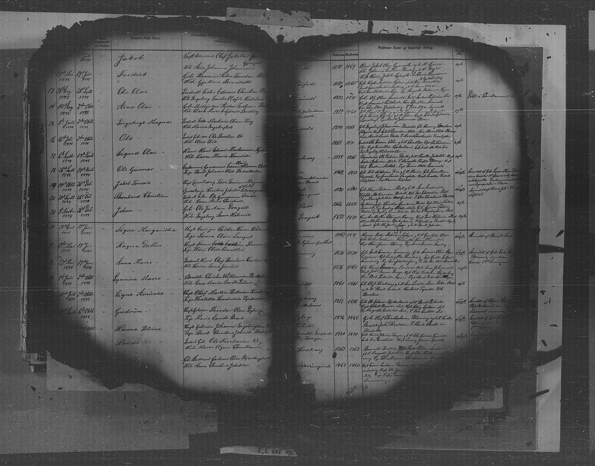 Kristiansund sokneprestkontor, AV/SAT-A-1068/1/I/I1: Parish register (official) no. 30, 1880-1919, p. 37