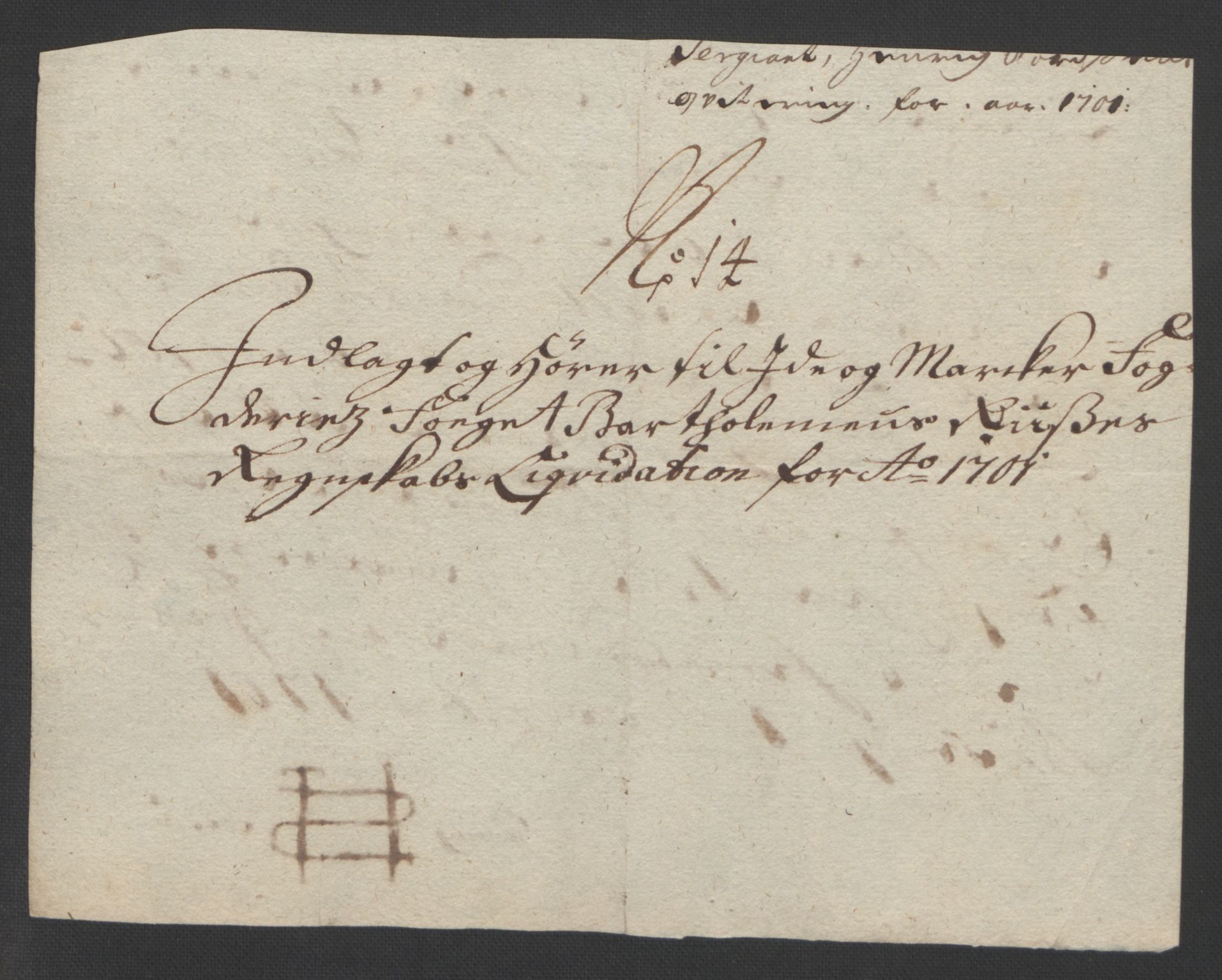 Rentekammeret inntil 1814, Reviderte regnskaper, Fogderegnskap, AV/RA-EA-4092/R01/L0015: Fogderegnskap Idd og Marker, 1700-1701, p. 331