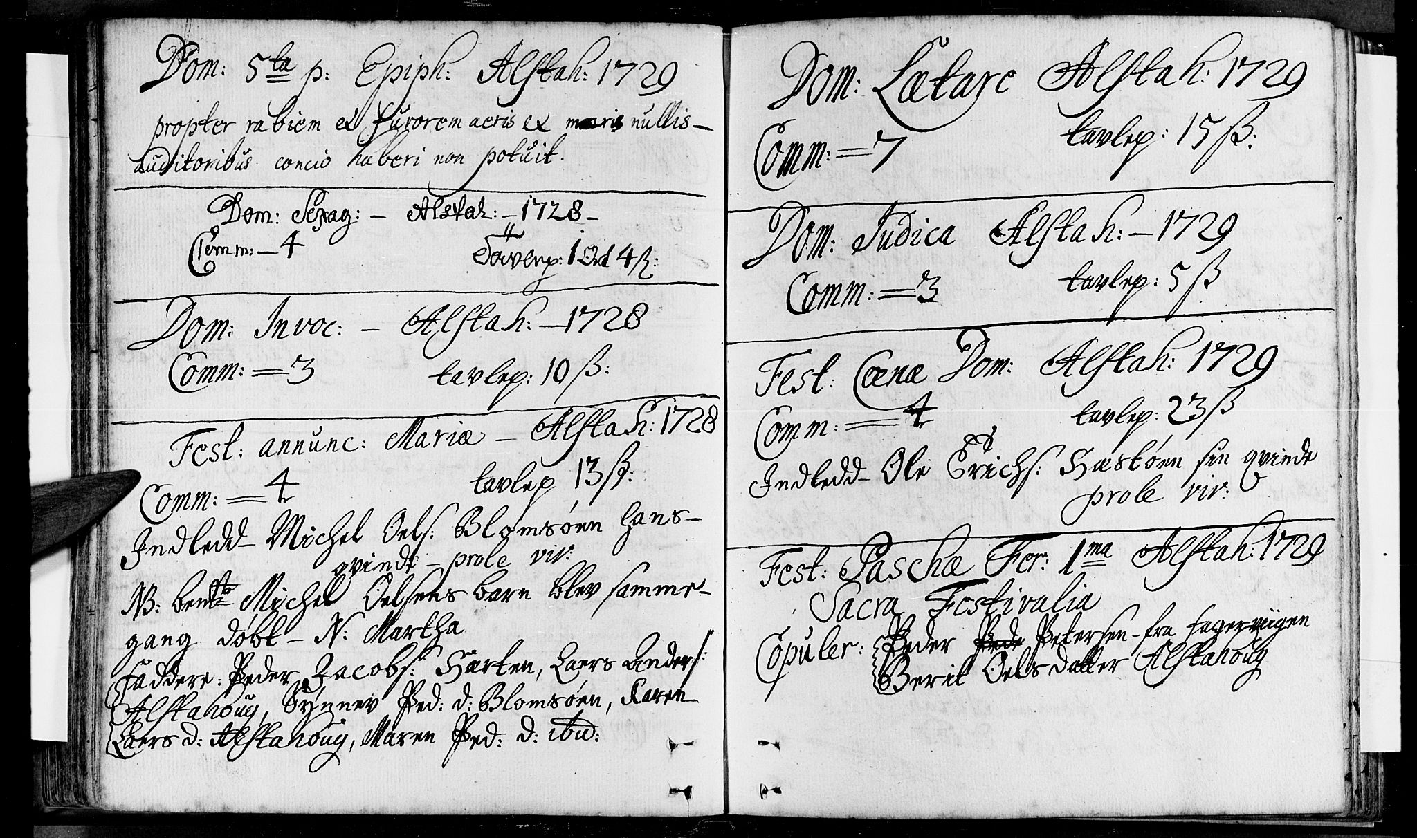 Ministerialprotokoller, klokkerbøker og fødselsregistre - Nordland, AV/SAT-A-1459/830/L0432: Parish register (official) no. 830A01, 1714-1737