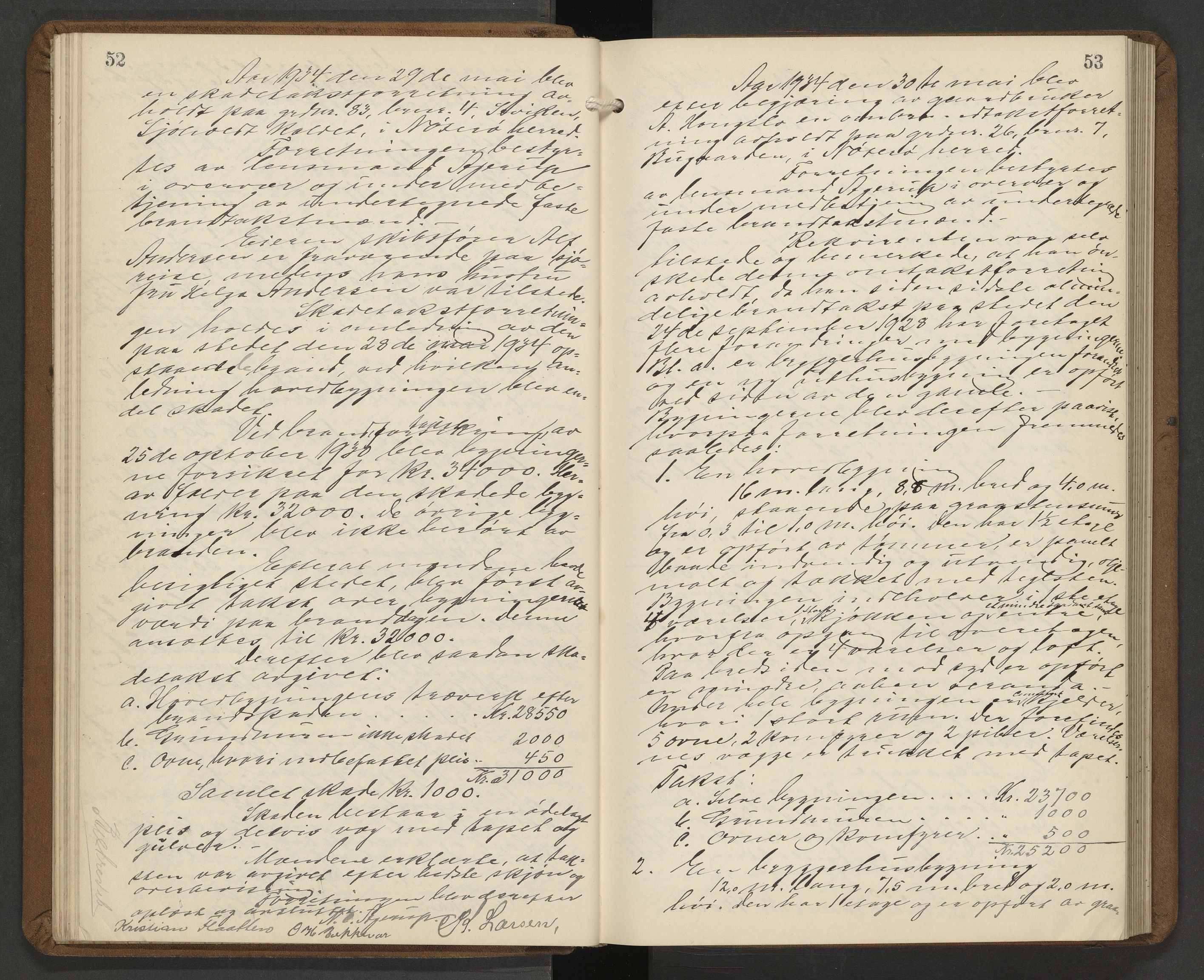 Nøtterøy lensmannskontor, AV/SAKO-A-540/Y/Yg/Yga/L0014: Branntakstprotokoll, 1934-1936, p. 52-53