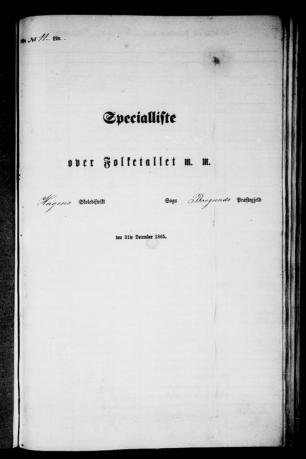 RA, 1865 census for Borgund, 1865, p. 212