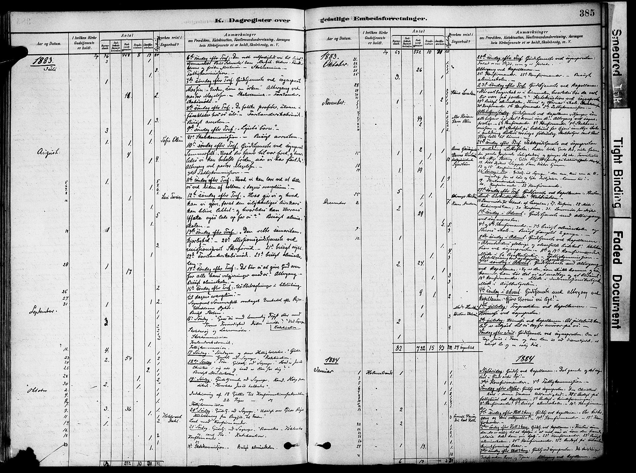 Holmestrand kirkebøker, AV/SAKO-A-346/F/Fa/L0004: Parish register (official) no. 4, 1880-1901, p. 385