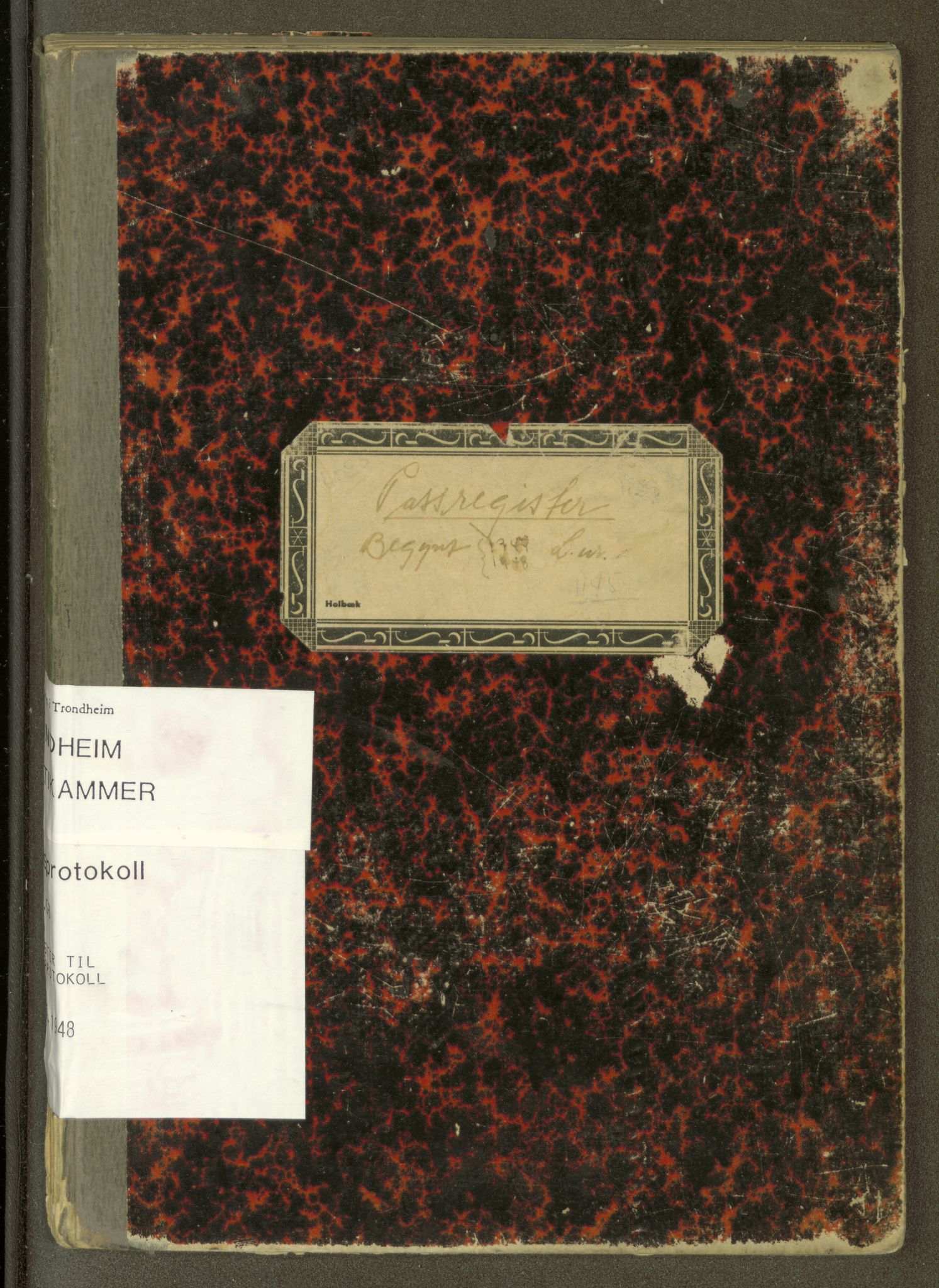 Trondheim politikammer, AV/SAT-A-1887/1/30/L0058: Register til passprotokoll, 1947-1948