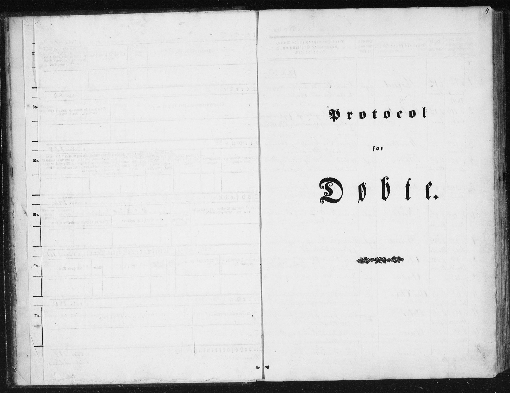 Hjelmeland sokneprestkontor, SAST/A-101843/01/IV/L0008: Parish register (official) no. A 8, 1842-1861, p. 4