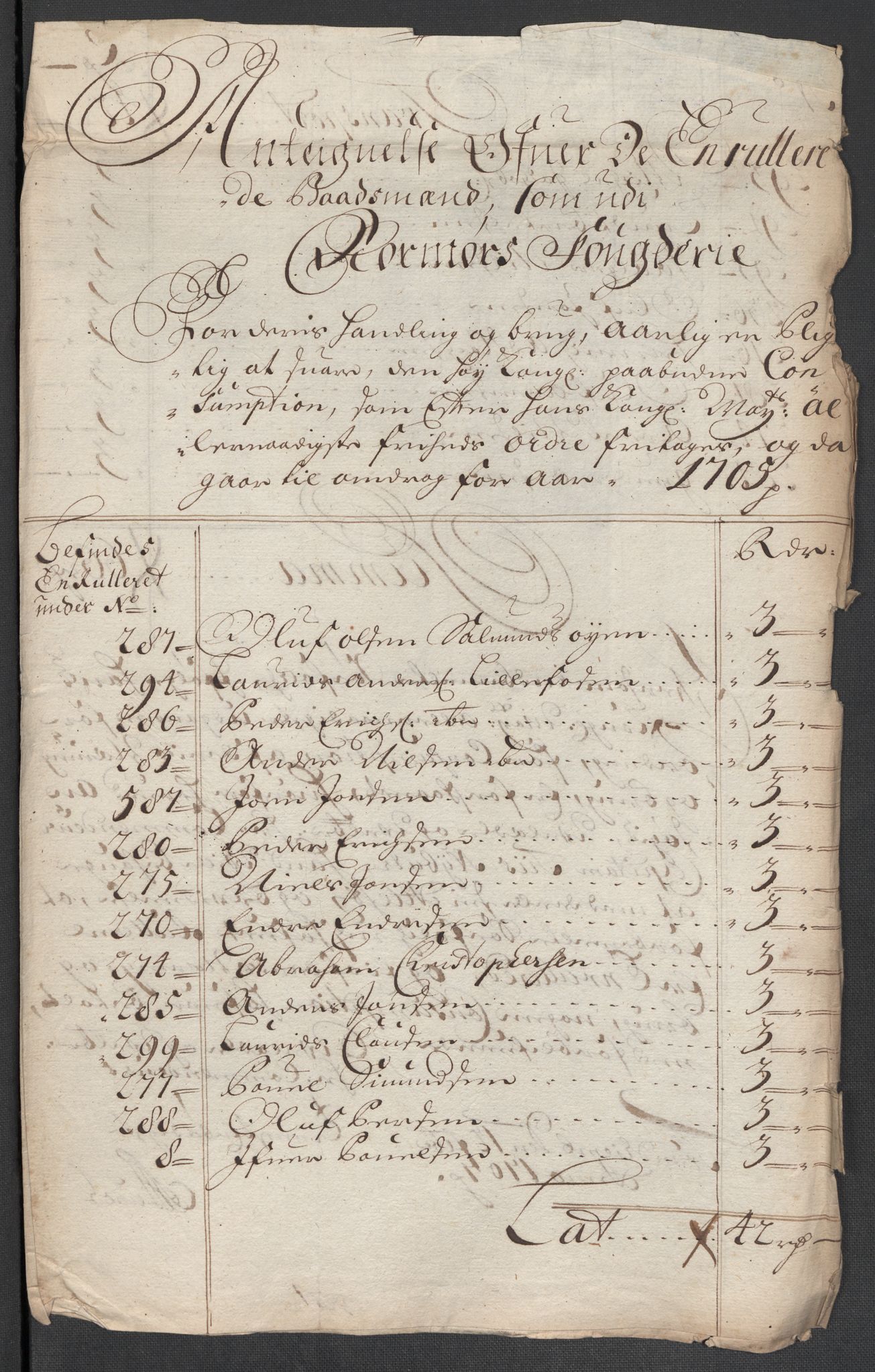 Rentekammeret inntil 1814, Reviderte regnskaper, Fogderegnskap, AV/RA-EA-4092/R56/L3742: Fogderegnskap Nordmøre, 1706-1707, p. 161