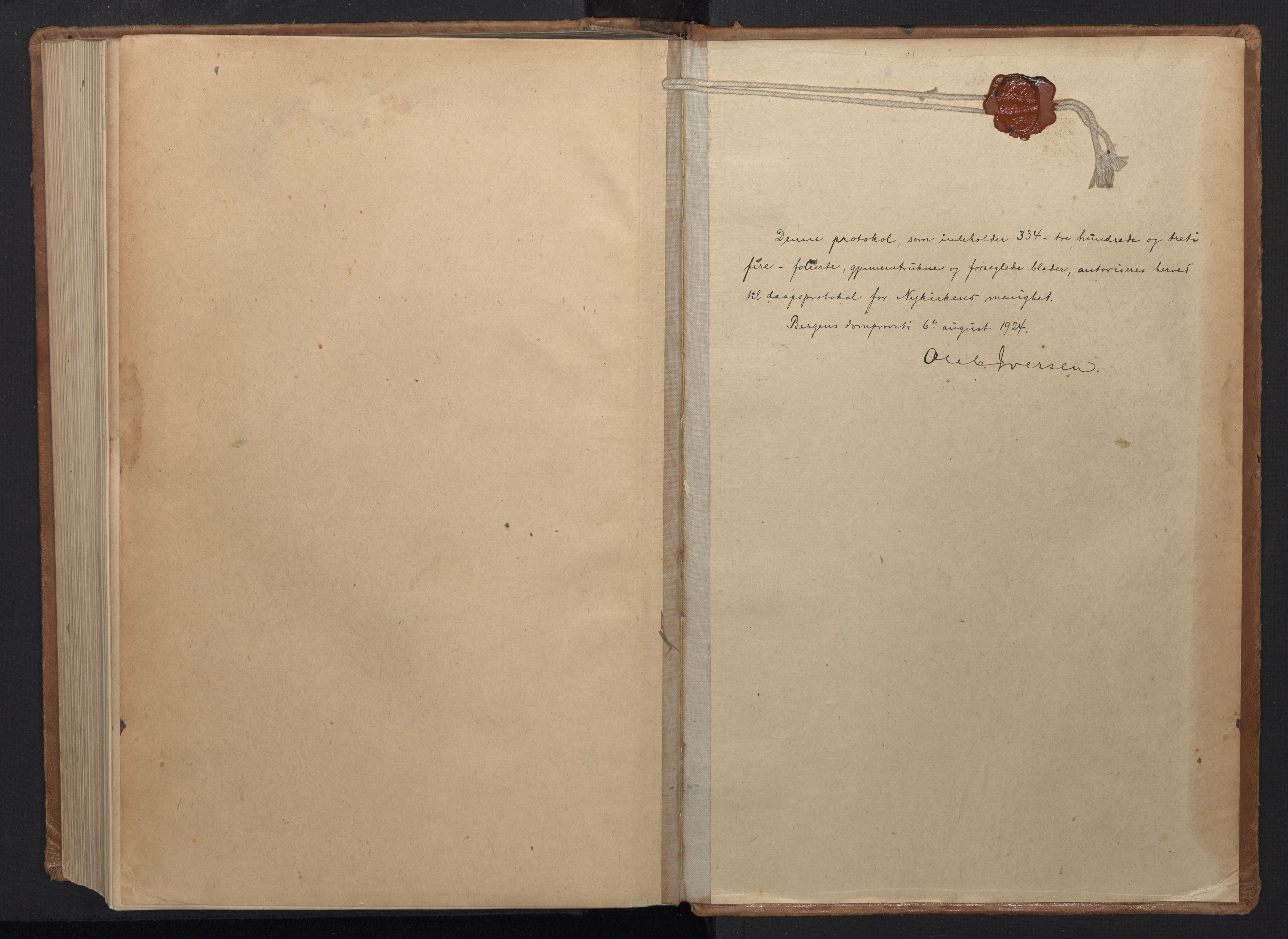 Nykirken Sokneprestembete, AV/SAB-A-77101/H/Hab: Parish register (copy) no. B 9, 1925-1948