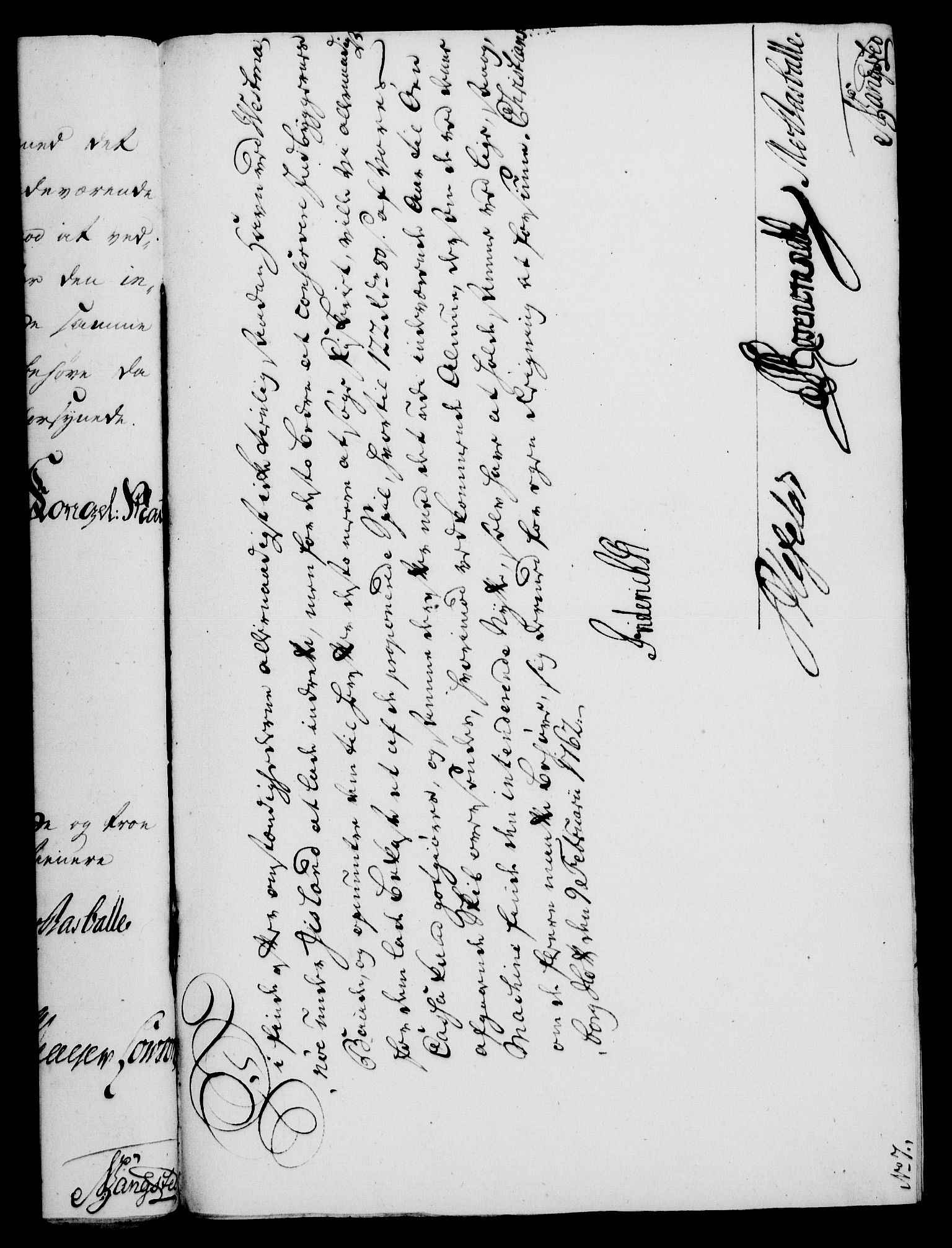 Rentekammeret, Kammerkanselliet, RA/EA-3111/G/Gf/Gfa/L0044: Norsk relasjons- og resolusjonsprotokoll (merket RK 52.44), 1762, p. 82