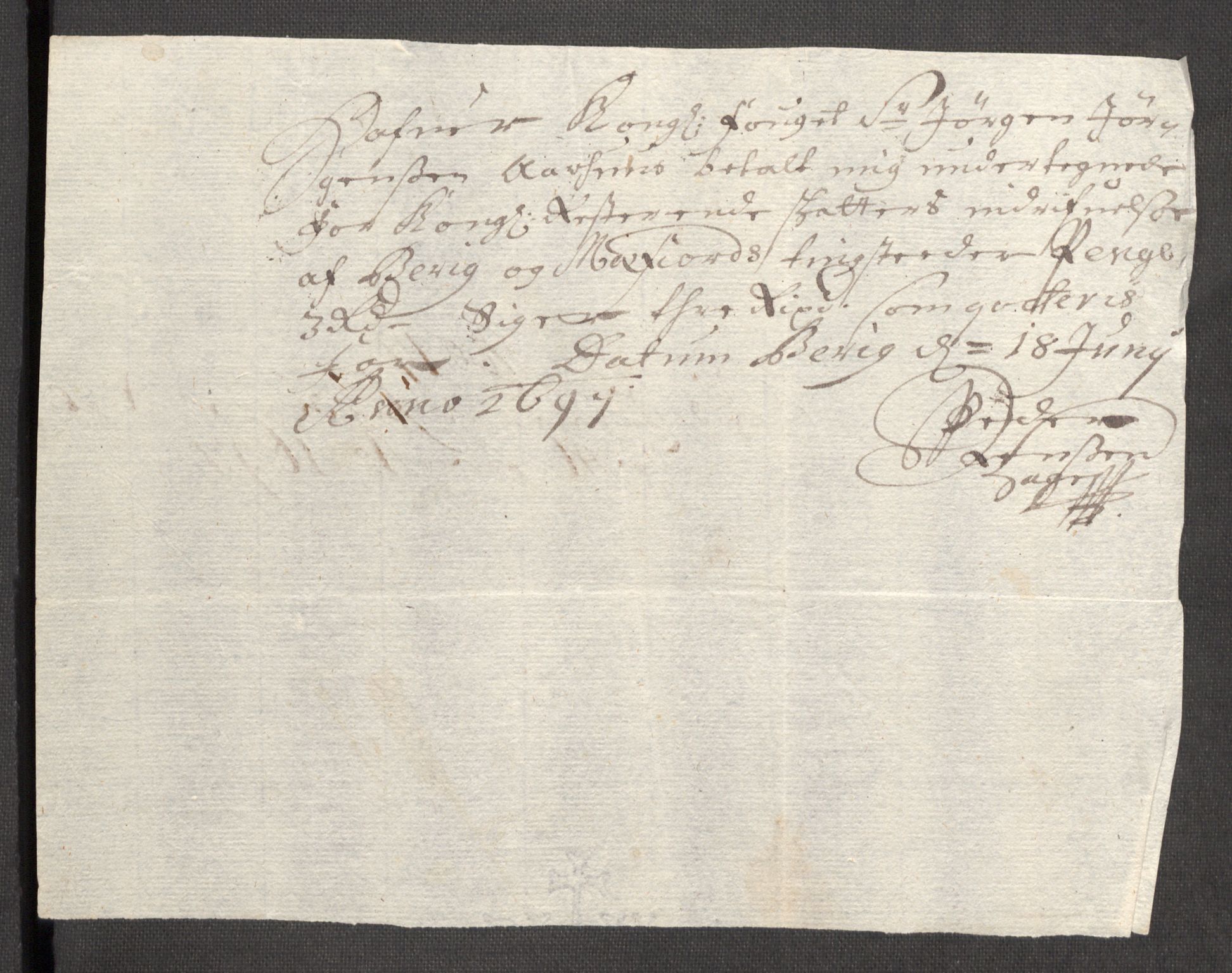 Rentekammeret inntil 1814, Reviderte regnskaper, Fogderegnskap, AV/RA-EA-4092/R68/L4754: Fogderegnskap Senja og Troms, 1697-1699, p. 78