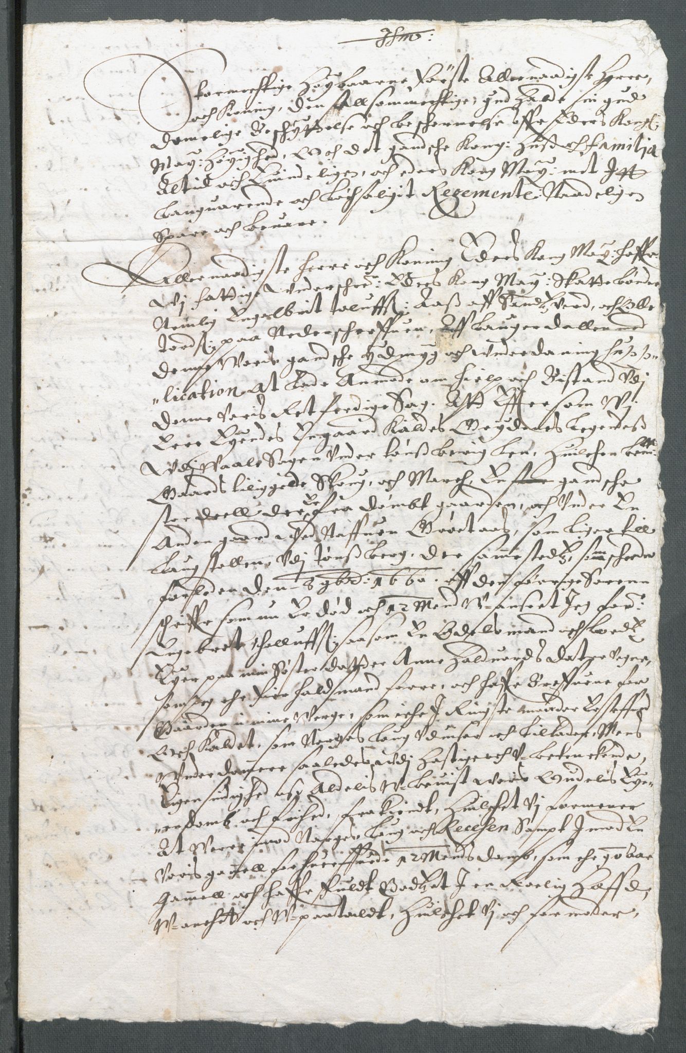 Riksarkivets diplomsamling, AV/RA-EA-5965/F02/L0169: Dokumenter, 1661-1663, p. 43