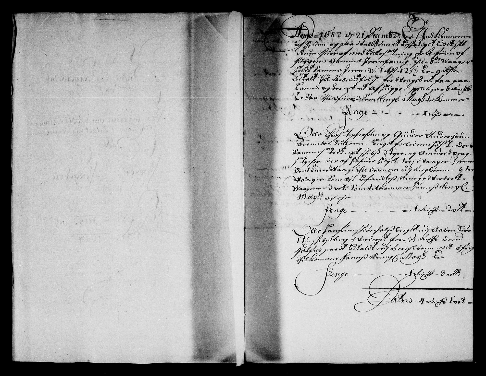 Rentekammeret inntil 1814, Reviderte regnskaper, Stiftamtstueregnskaper, Trondheim stiftamt og Nordland amt, AV/RA-EA-6044/R/Rg/L0076: Trondheim stiftamt og Nordland amt, 1684