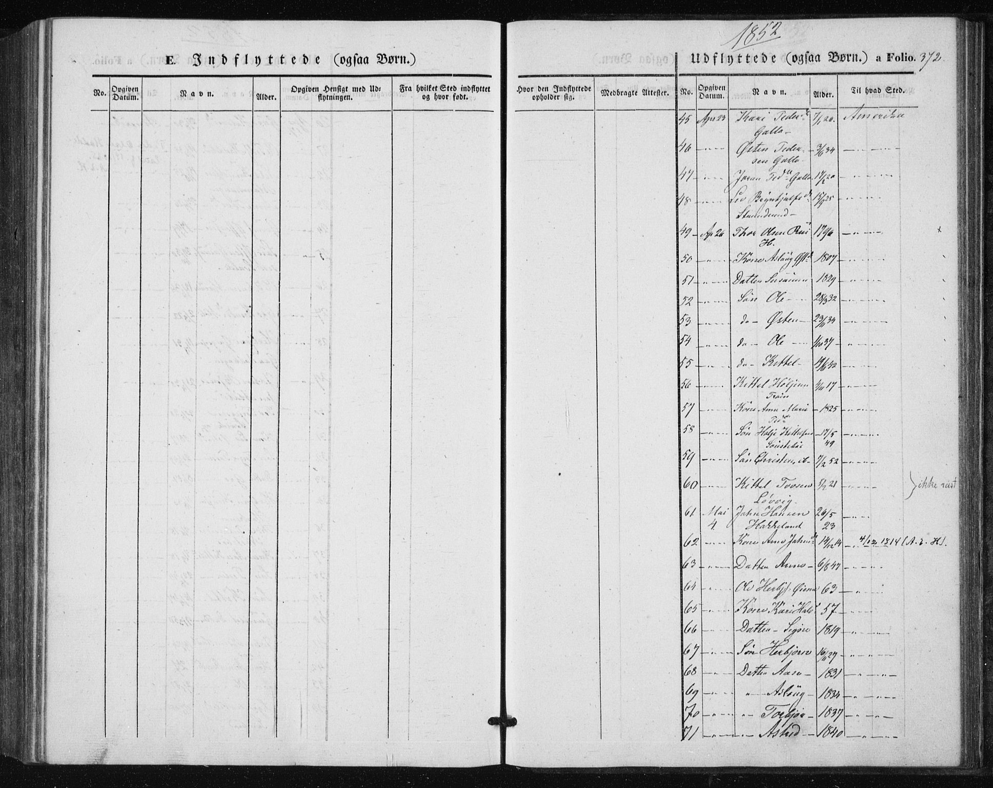Tinn kirkebøker, SAKO/A-308/F/Fa/L0005: Parish register (official) no. I 5, 1844-1856, p. 372
