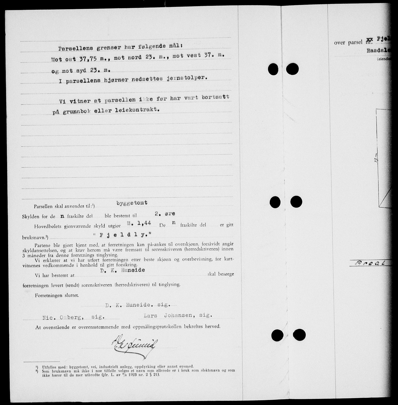 Onsøy sorenskriveri, SAO/A-10474/G/Ga/Gab/L0021: Mortgage book no. II A-21, 1947-1947, Diary no: : 2341/1947