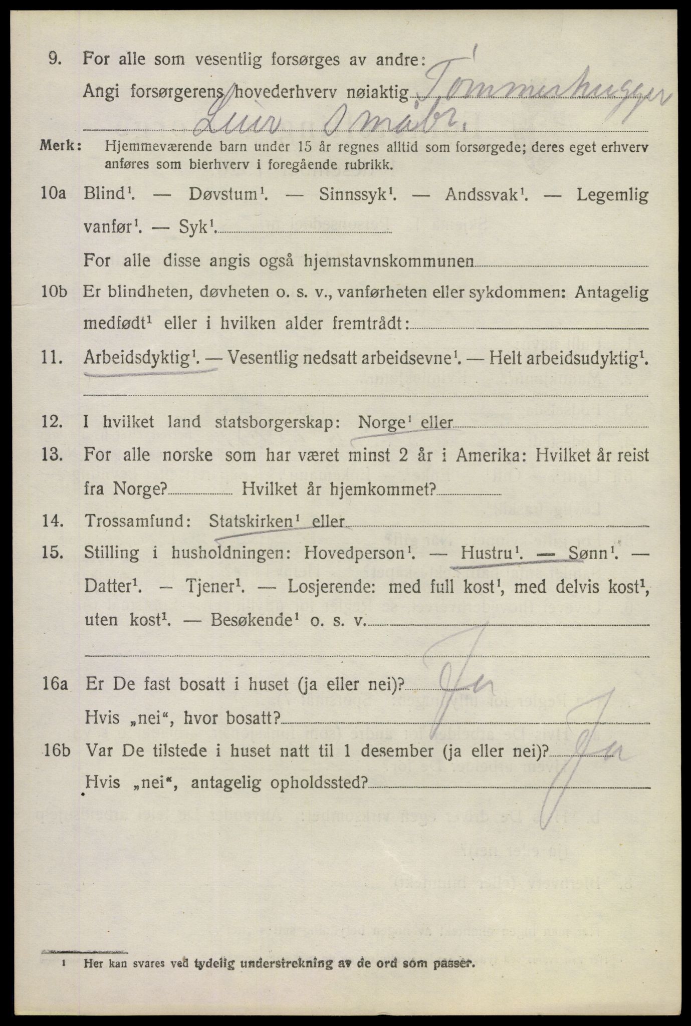 SAKO, 1920 census for Øvre Eiker, 1920, p. 16353