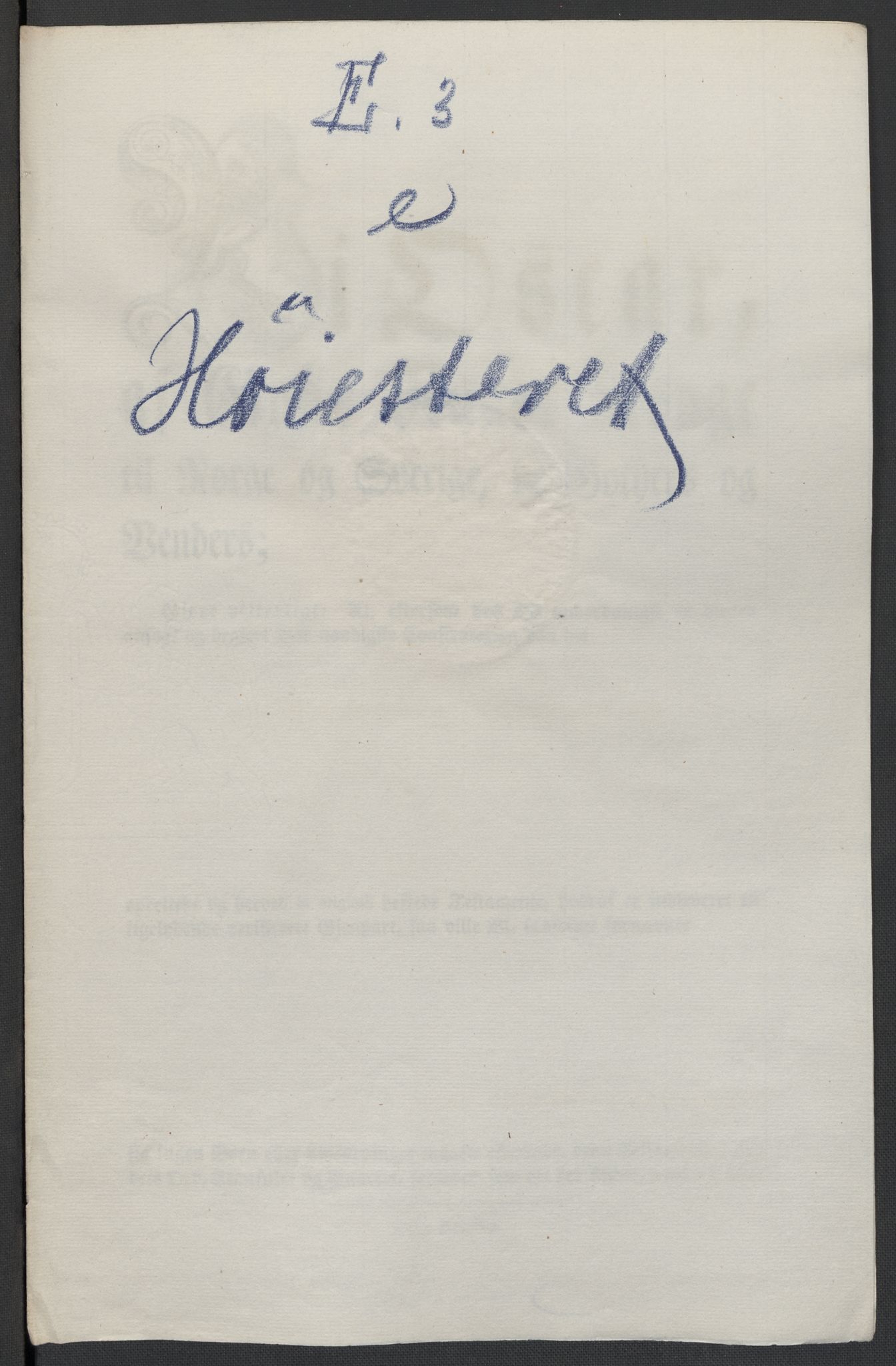 Christie, Wilhelm Frimann Koren, RA/PA-0014/F/L0005: Christies dokumenter fra Stortinget, 1815-1816, p. 159