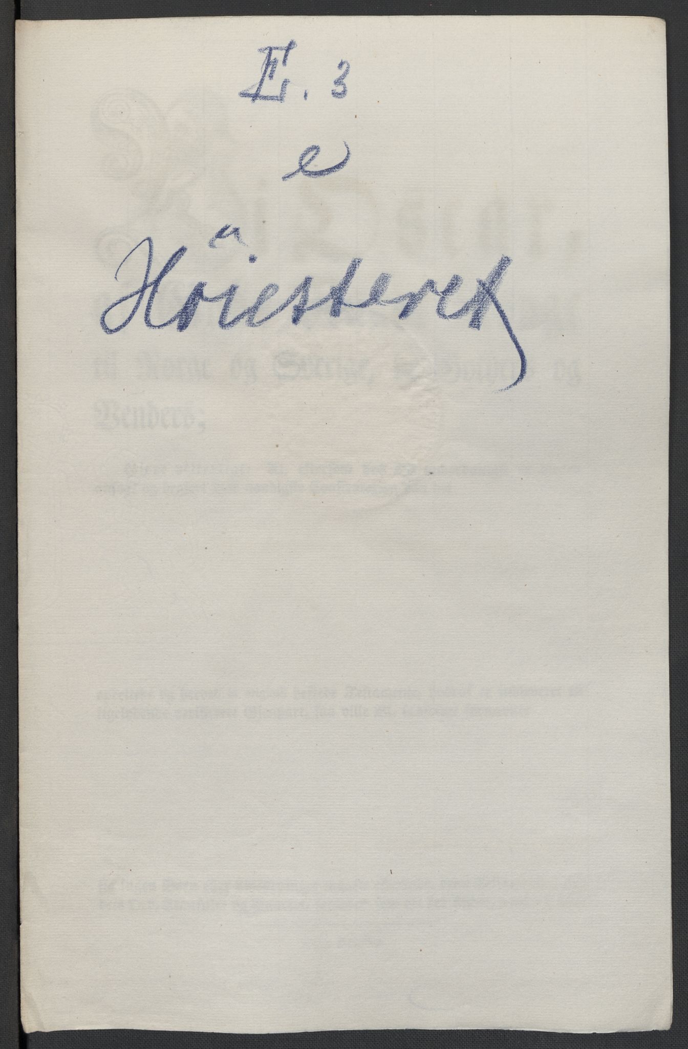 Christie, Wilhelm Frimann Koren, AV/RA-PA-0014/F/L0005: Christies dokumenter fra Stortinget, 1815-1816, p. 159