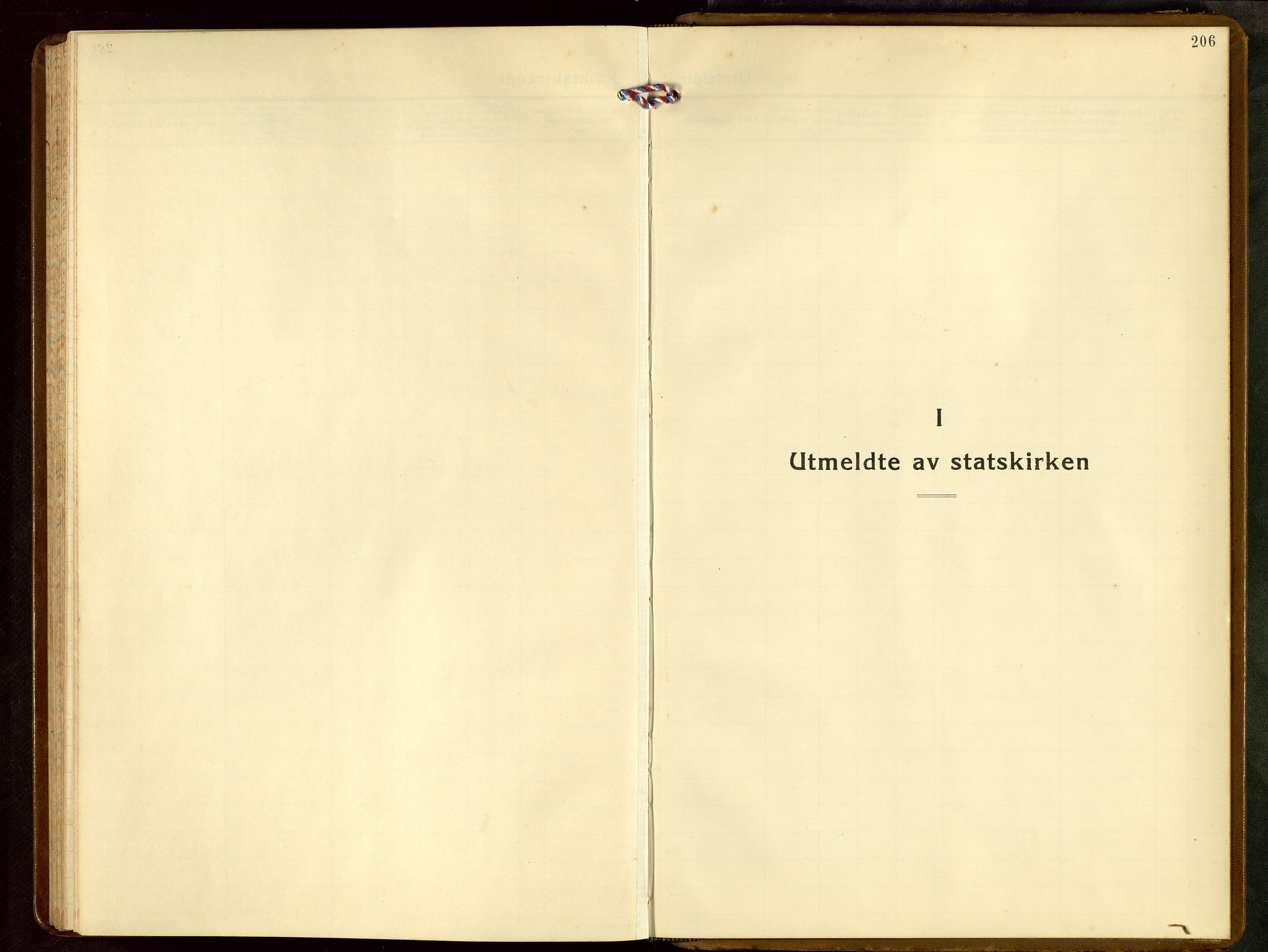 Skudenes sokneprestkontor, SAST/A -101849/H/Ha/Hab/L0013: Parish register (copy) no. B 13, 1937-1954, p. 206