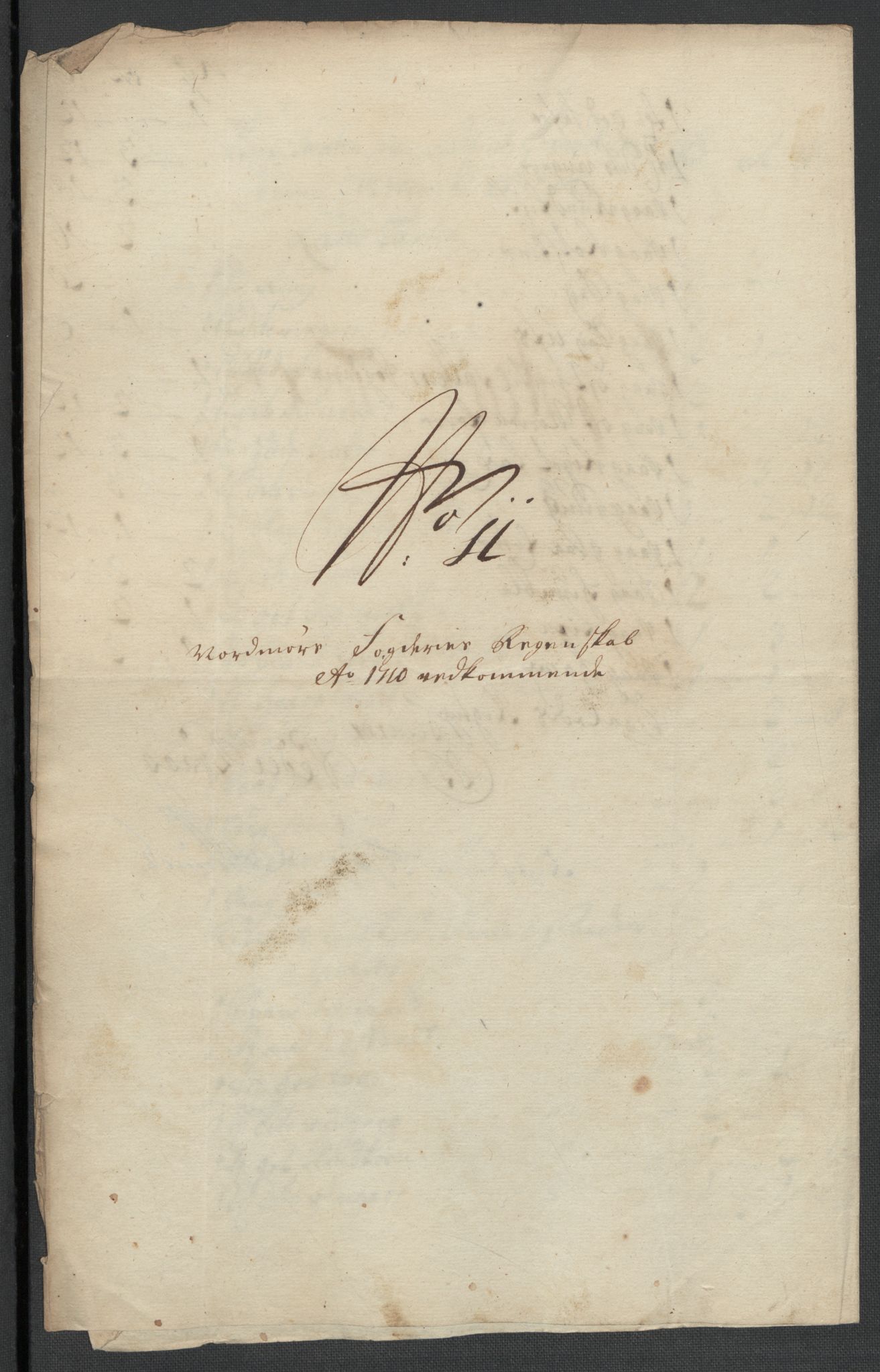 Rentekammeret inntil 1814, Reviderte regnskaper, Fogderegnskap, RA/EA-4092/R56/L3744: Fogderegnskap Nordmøre, 1709-1710, p. 286