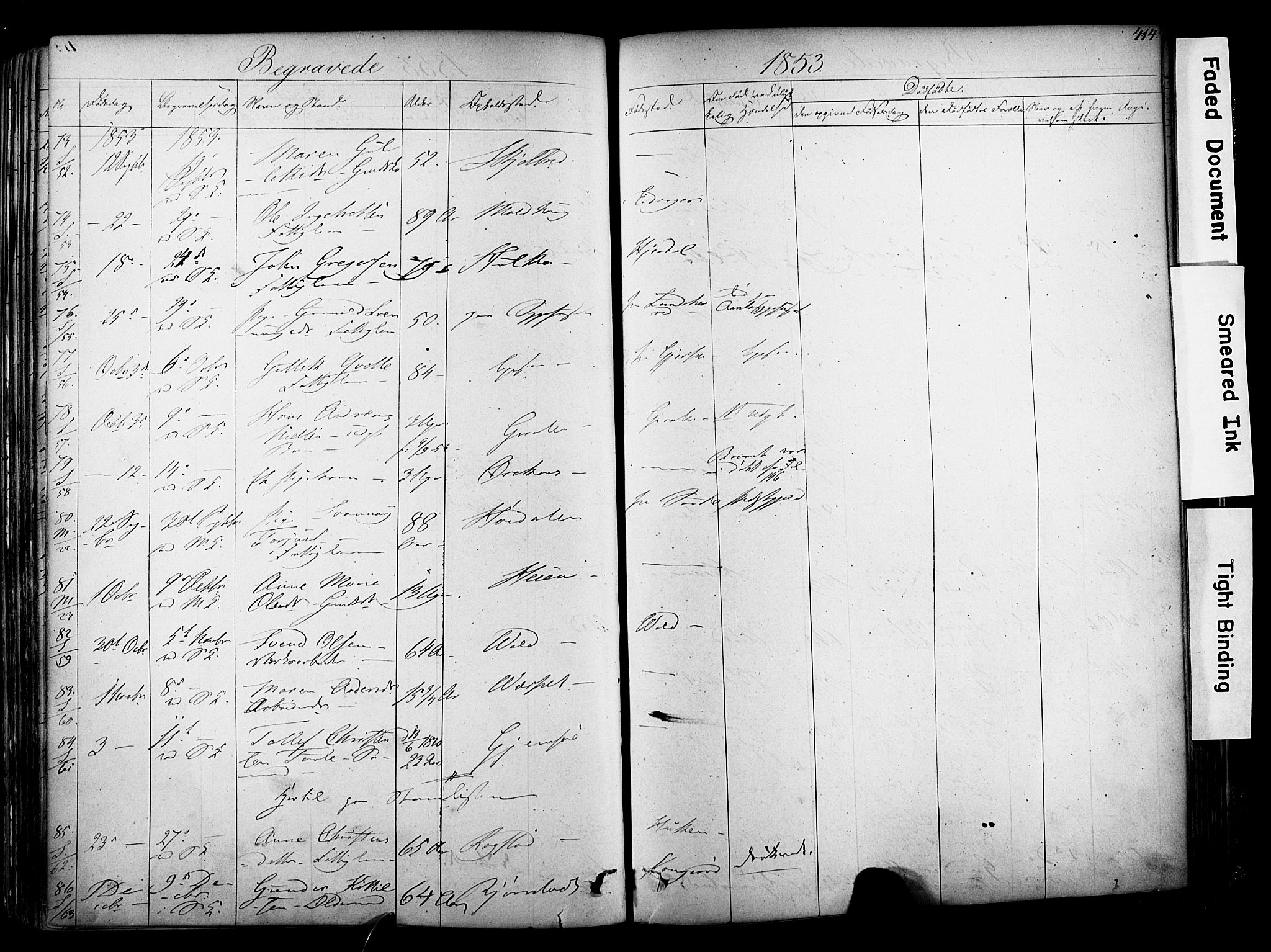 Solum kirkebøker, SAKO/A-306/F/Fa/L0006: Parish register (official) no. I 6, 1844-1855, p. 414