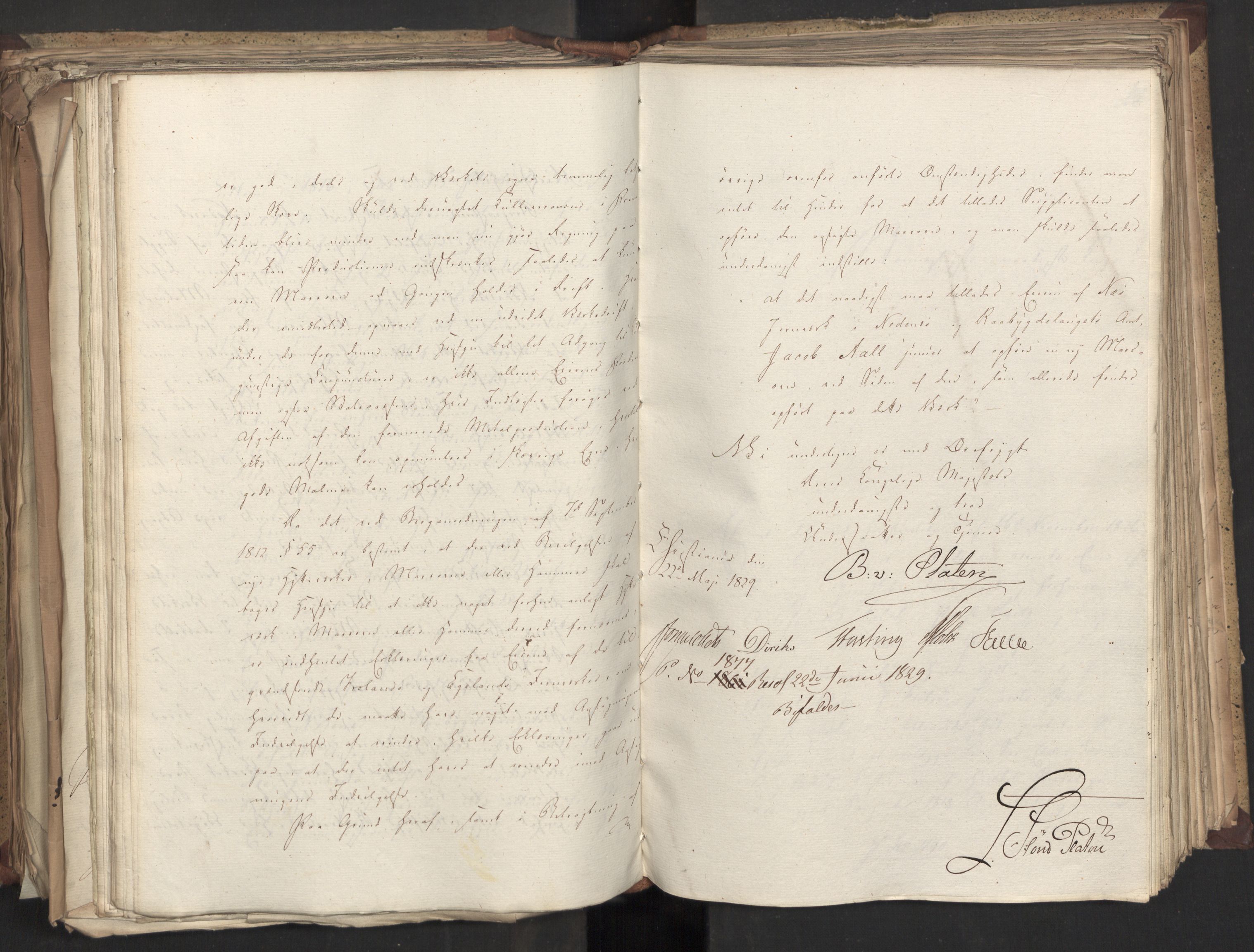 Statsrådsavdelingen i Stockholm, AV/RA-S-1003/D/Da/L0059: Regjeringsinnstillinger nr. 1074-1275, 1829, p. 389