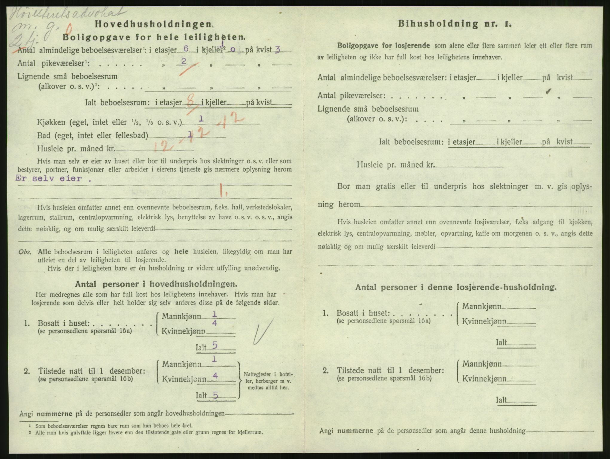 SAT, 1920 census for Molde, 1920, p. 1006