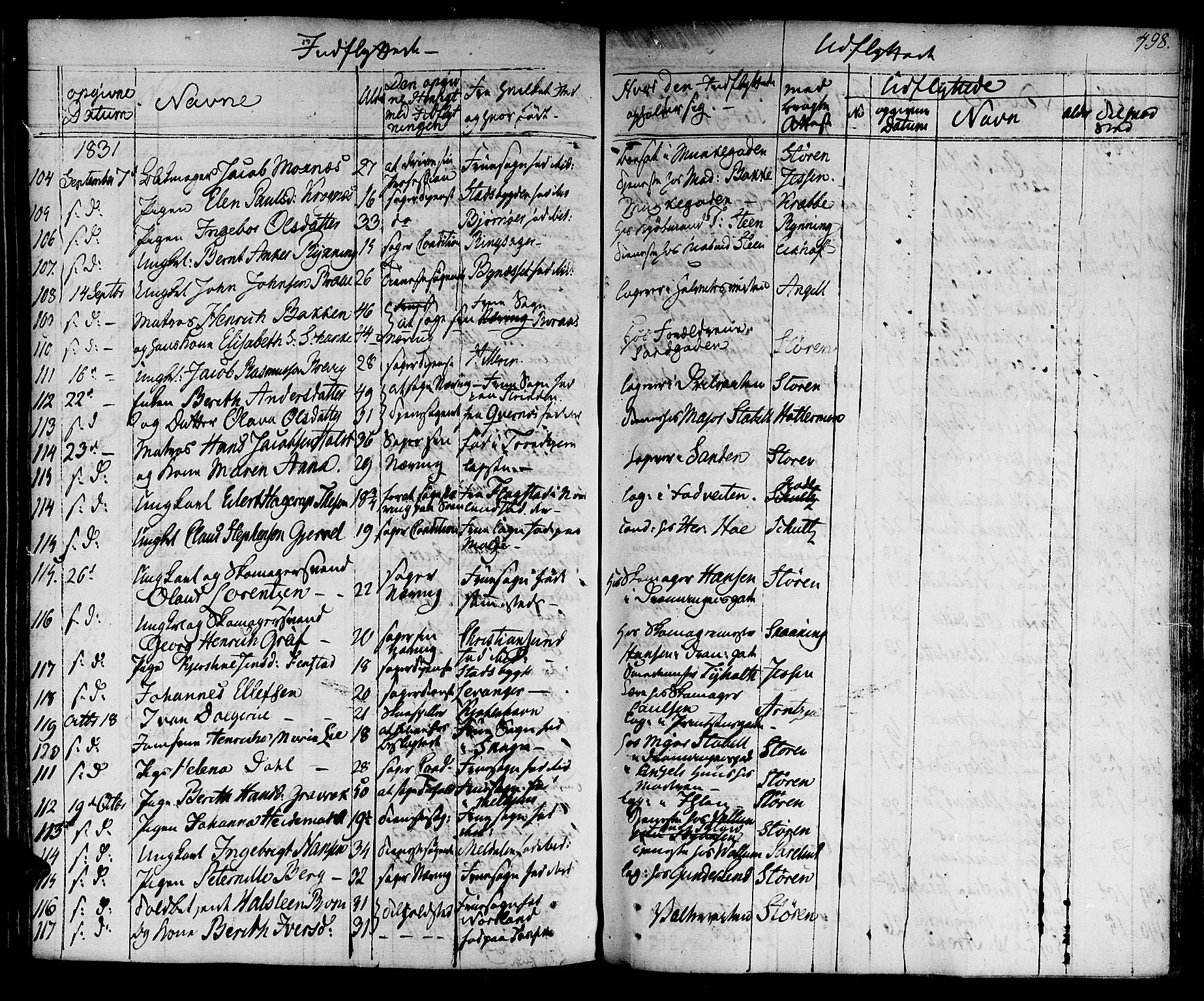 Ministerialprotokoller, klokkerbøker og fødselsregistre - Sør-Trøndelag, AV/SAT-A-1456/601/L0045: Parish register (official) no. 601A13, 1821-1831, p. 498