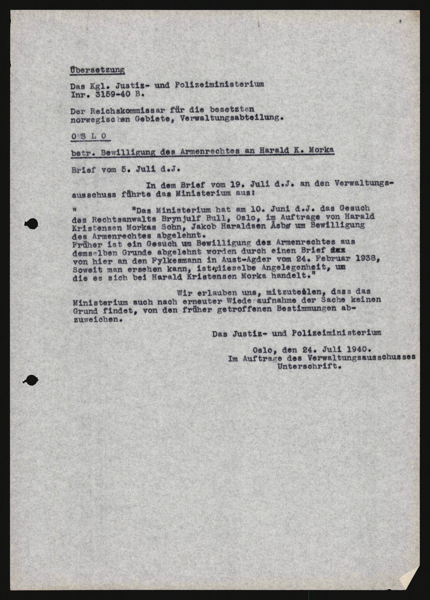 Forsvarets Overkommando. 2 kontor. Arkiv 11.4. Spredte tyske arkivsaker, AV/RA-RAFA-7031/D/Dar/Darb/L0013: Reichskommissariat - Hauptabteilung Vervaltung, 1917-1942, p. 829