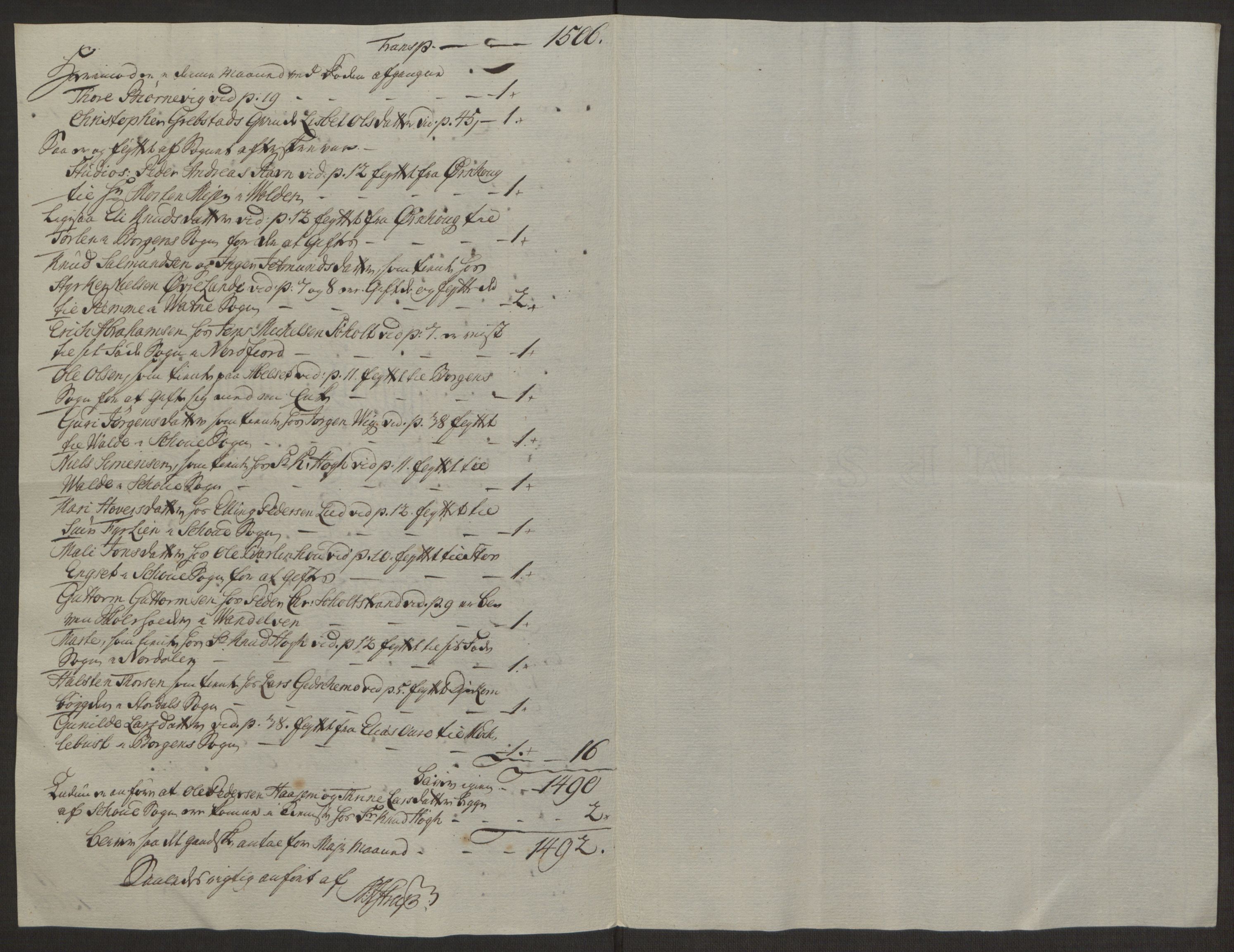 Rentekammeret inntil 1814, Realistisk ordnet avdeling, RA/EA-4070/Ol/L0019: [Gg 10]: Ekstraskatten, 23.09.1762. Sunnmøre, 1762-1763, p. 165