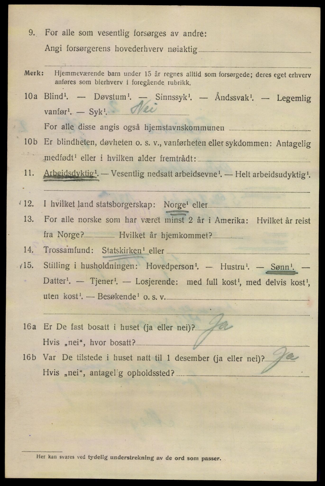 SAO, 1920 census for Kristiania, 1920, p. 238302