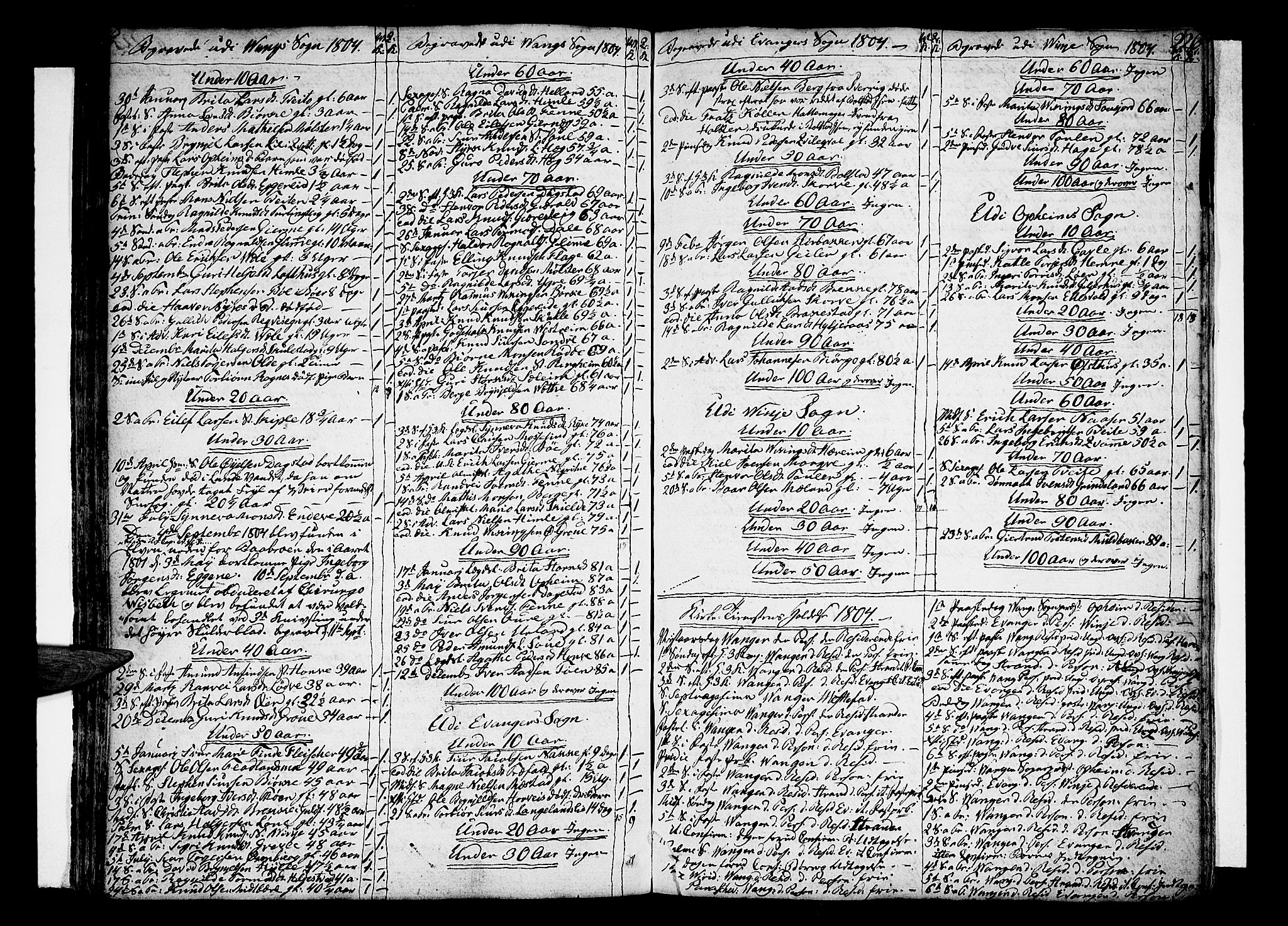 Voss sokneprestembete, SAB/A-79001/H/Haa: Parish register (official) no. A 9, 1780-1810, p. 226